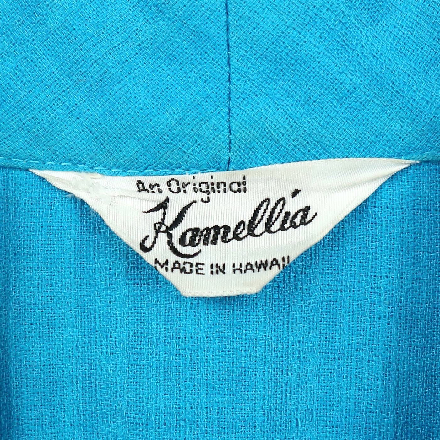 Vintage Kamellia Hawaiian Shirt Size M