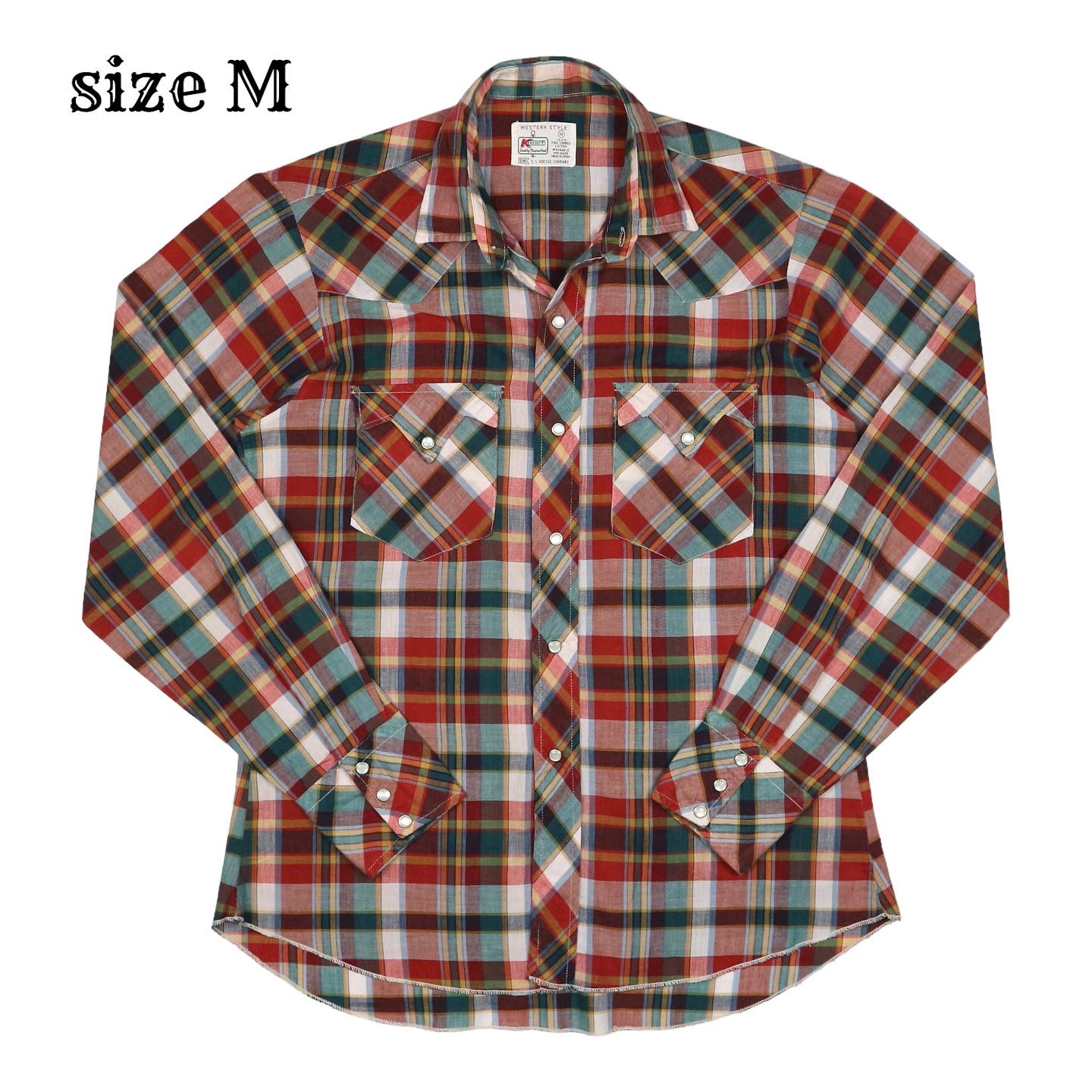 Kmart Made in Japan Western Shirt Size M