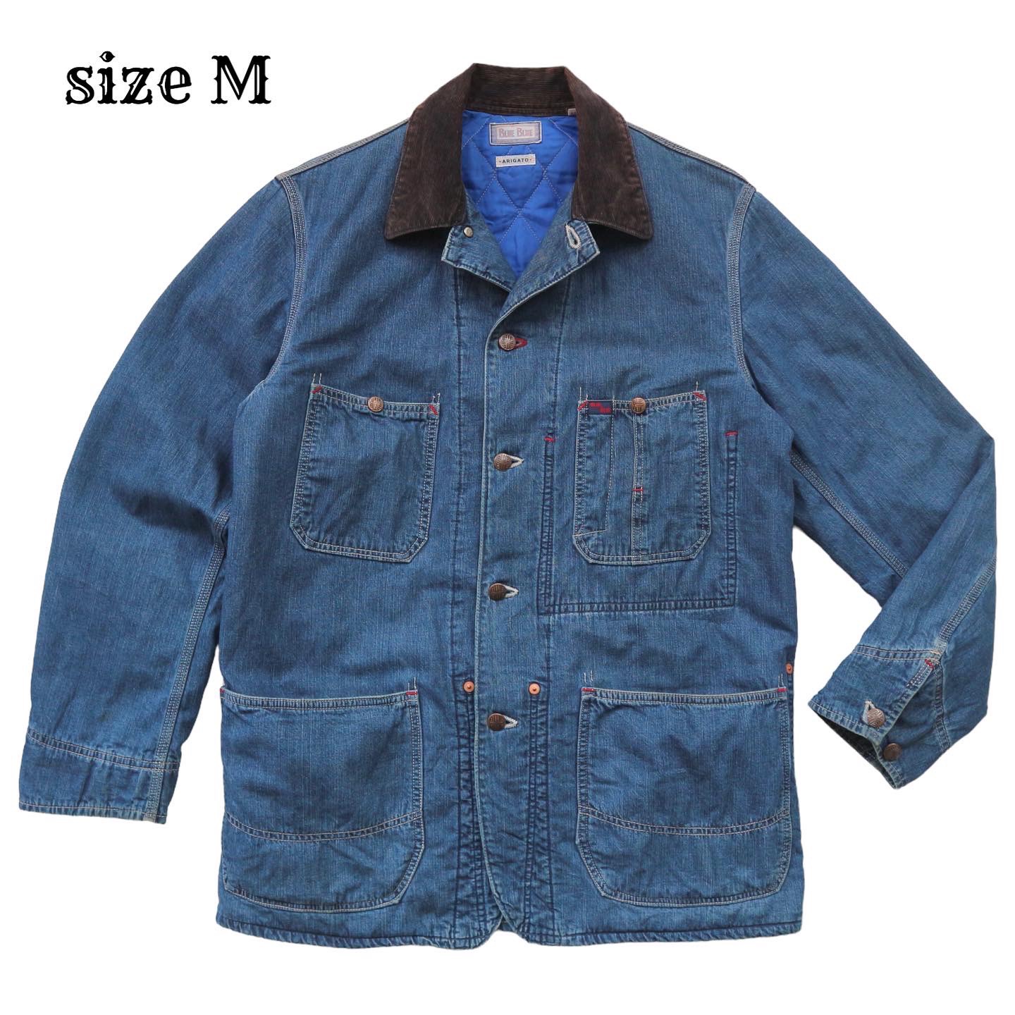 Blue Blue Denim Chore Coat Size M