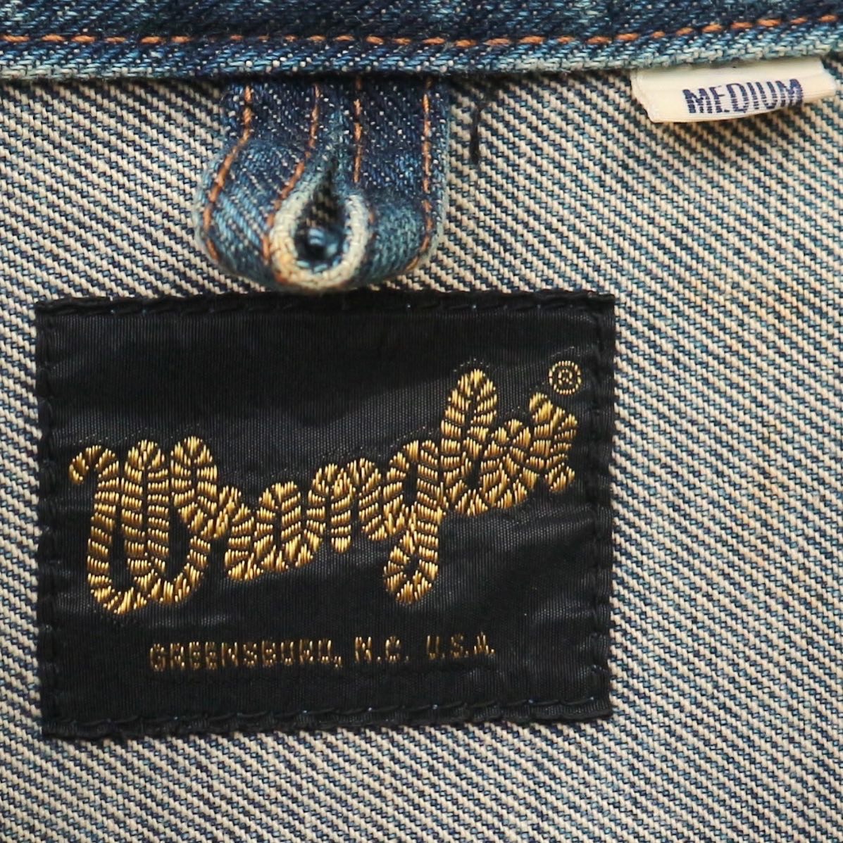 Wrangler Denim Jacket Size M