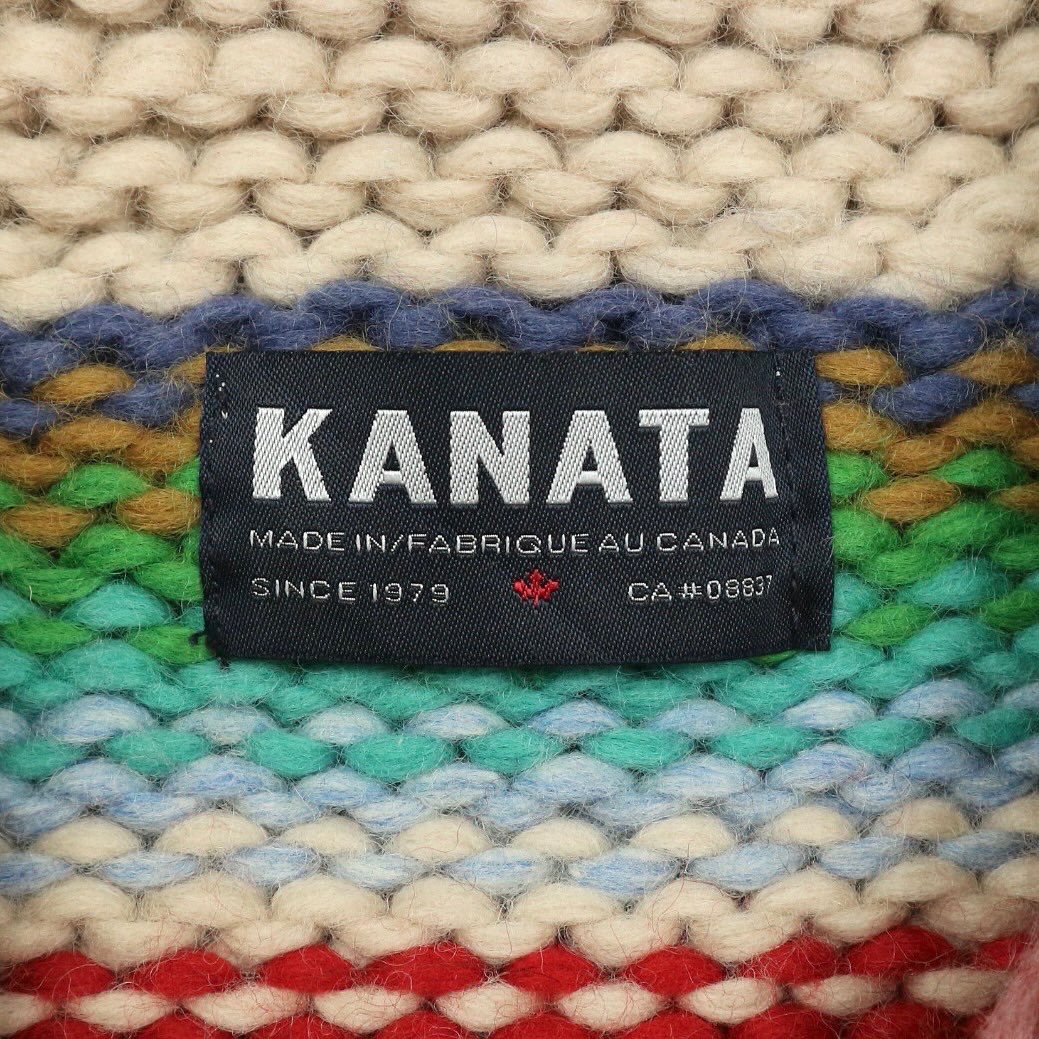Kanata Canadian Wool Knit Sweater Size Women M