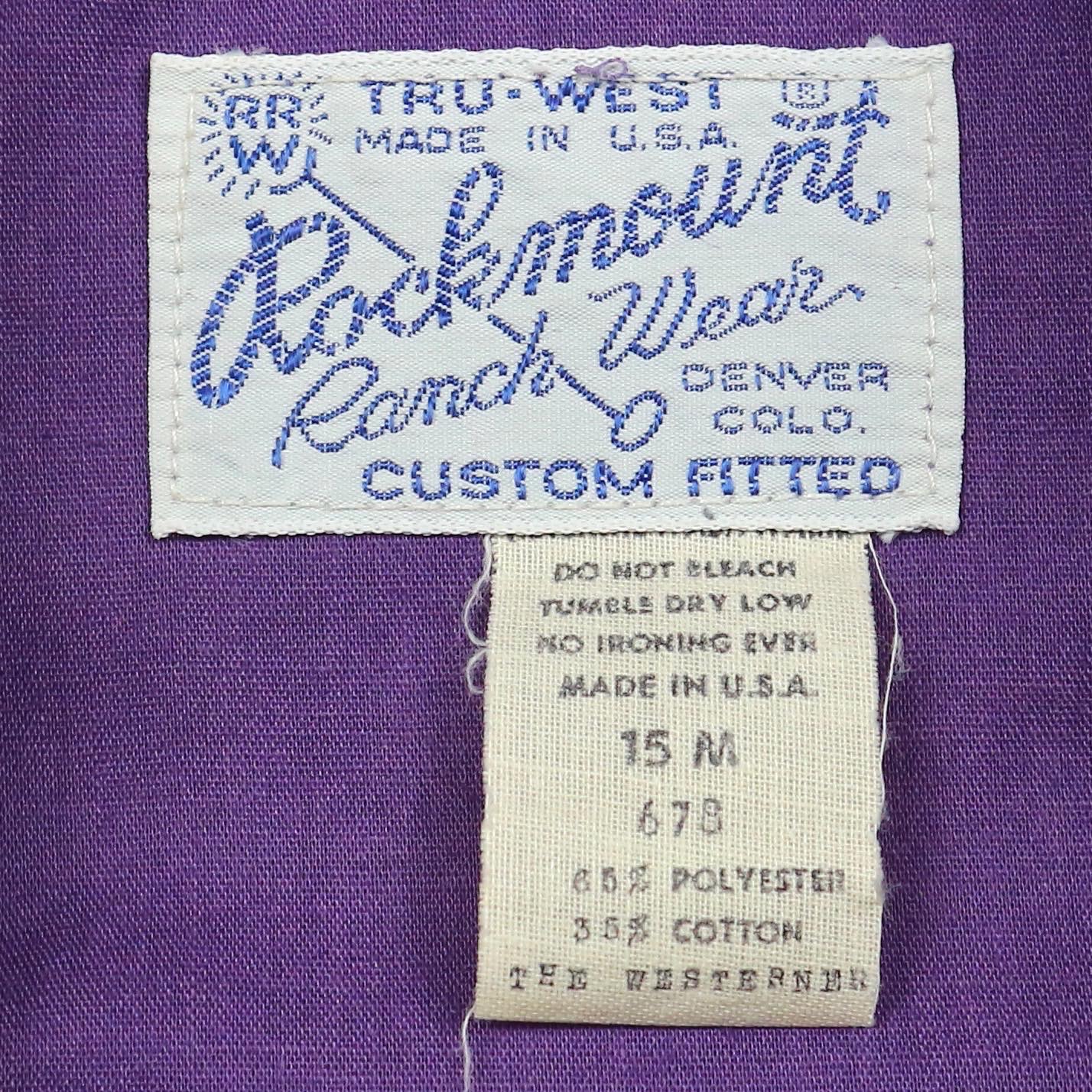 Vintage Rockmount Western Shirt Size M