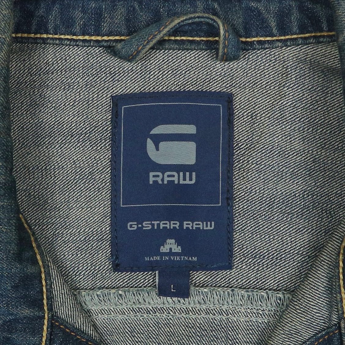 G-Star Raw Trucker Denim Jacket Size M