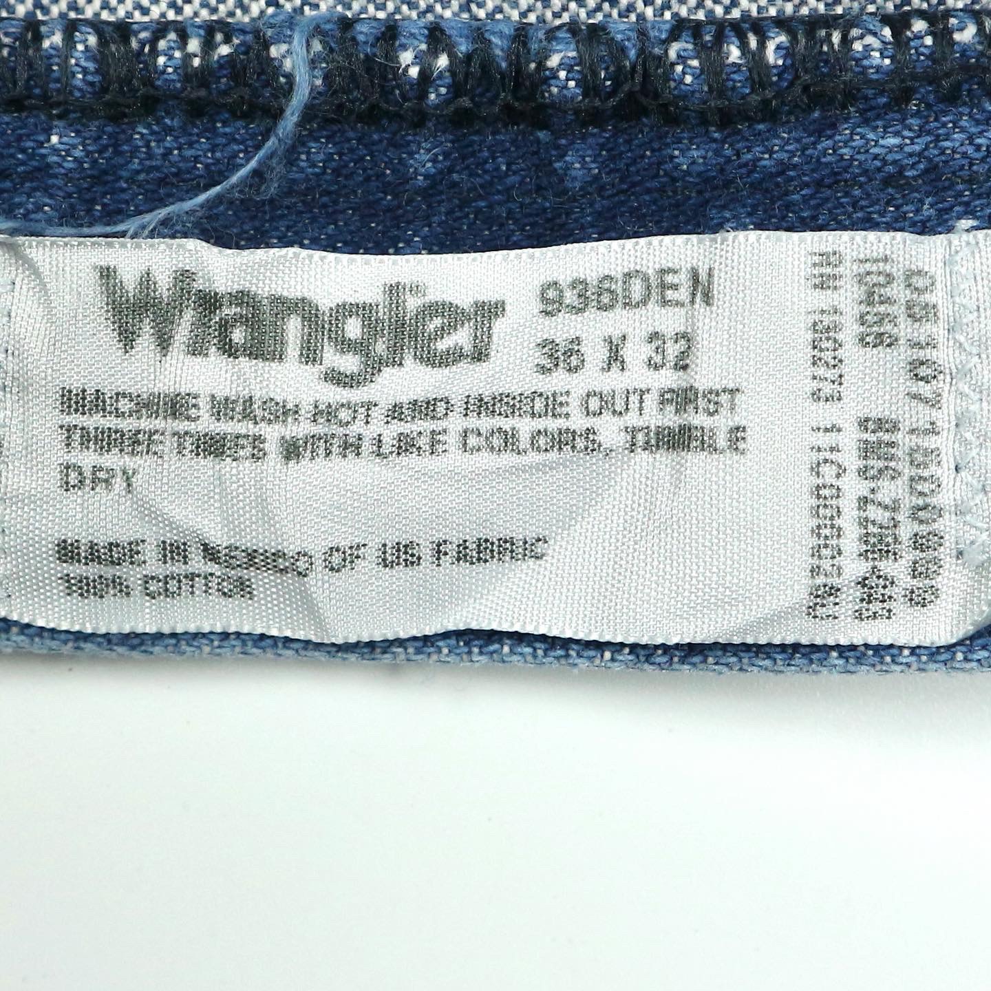 Wrangler Denim Cowboy Jeans Size 34
