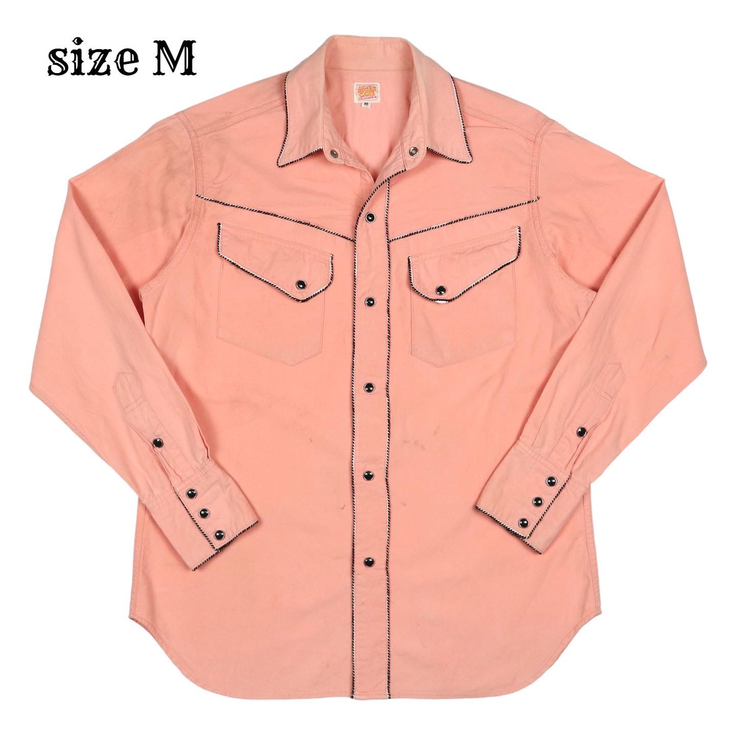 Sugar Cane Japan Western Shirt Size M