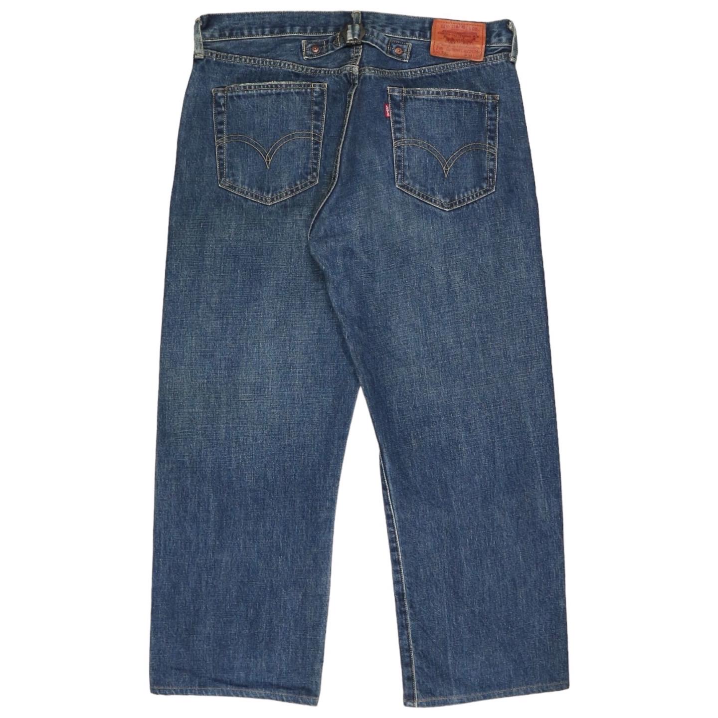 90s Levi's 702 Selvedge Denim Jeans Size 34