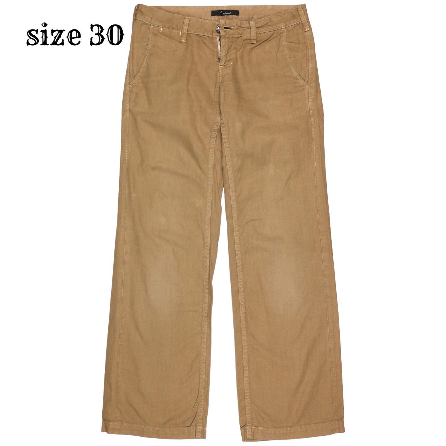 Johnbull Japan Made Wide Leg Khaki Pants Size 30