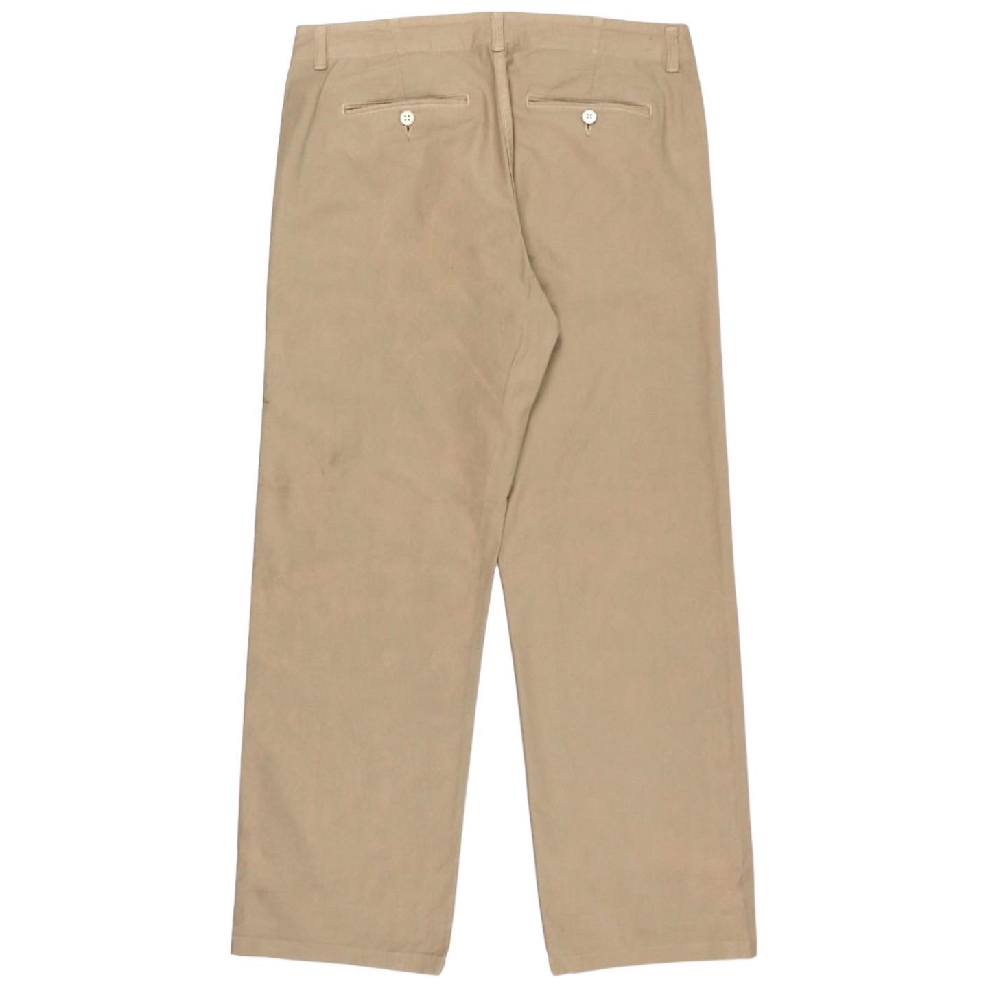 Whim Gazette Japan Khaki Trousers Women Size 32