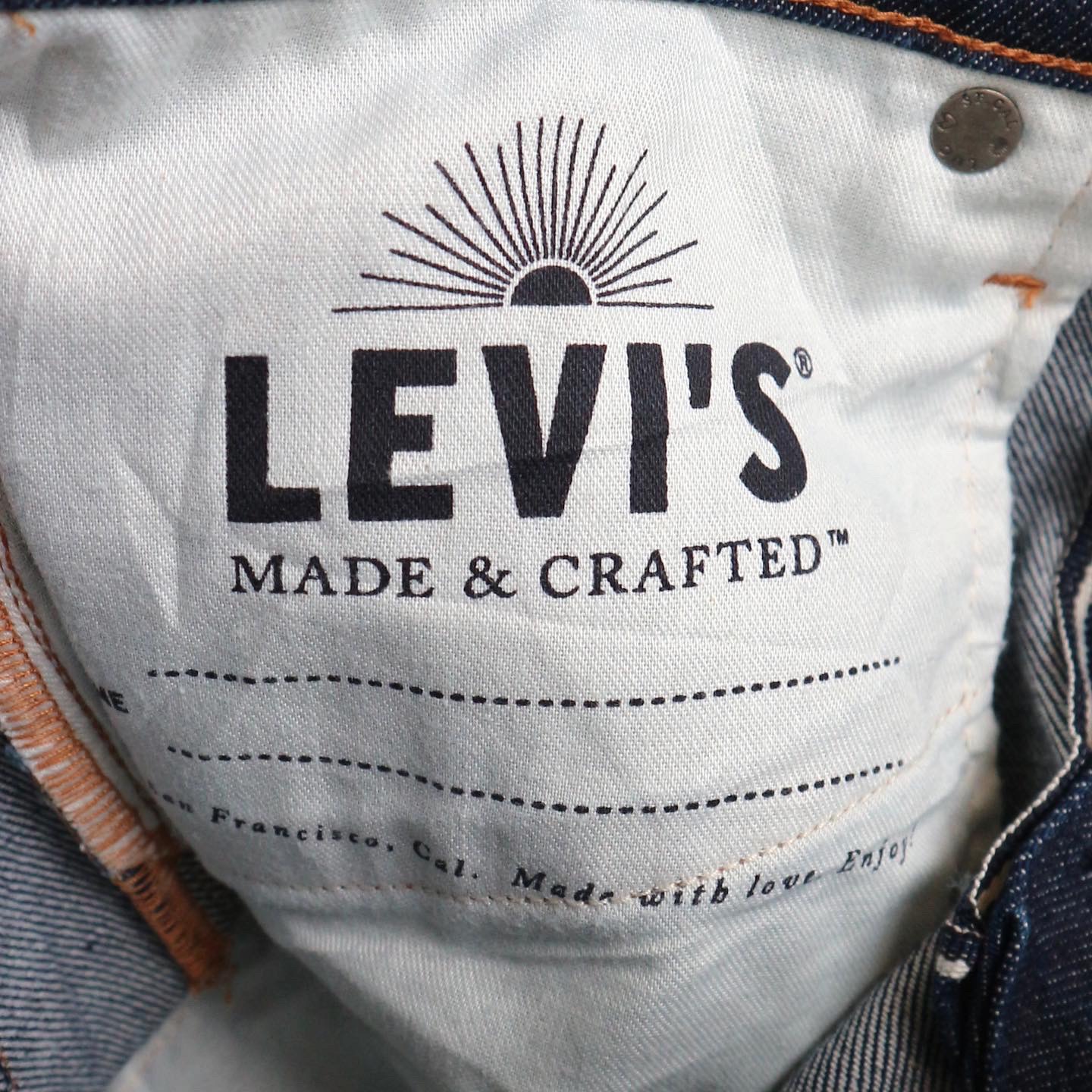 Levi's Made & Crafted Selvedge Denim Jeans Size 28 denimister