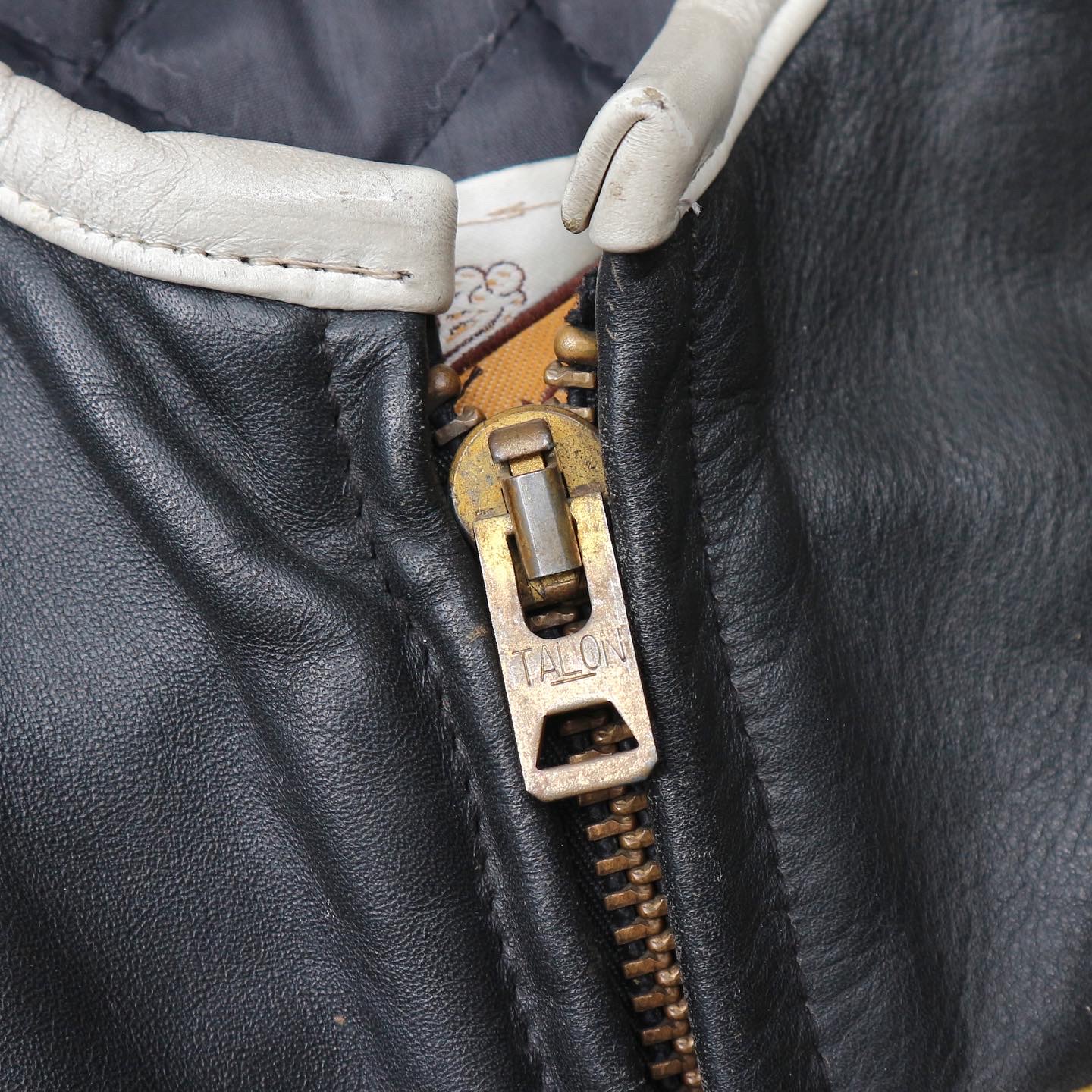 Schott USA Racer Leather Jacket Size M