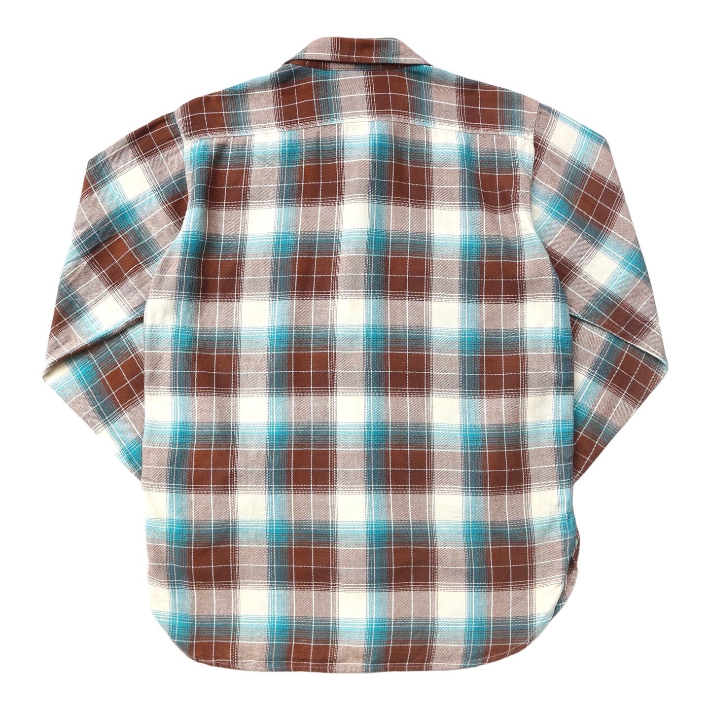 Beams Flannel Work Shirt Size L