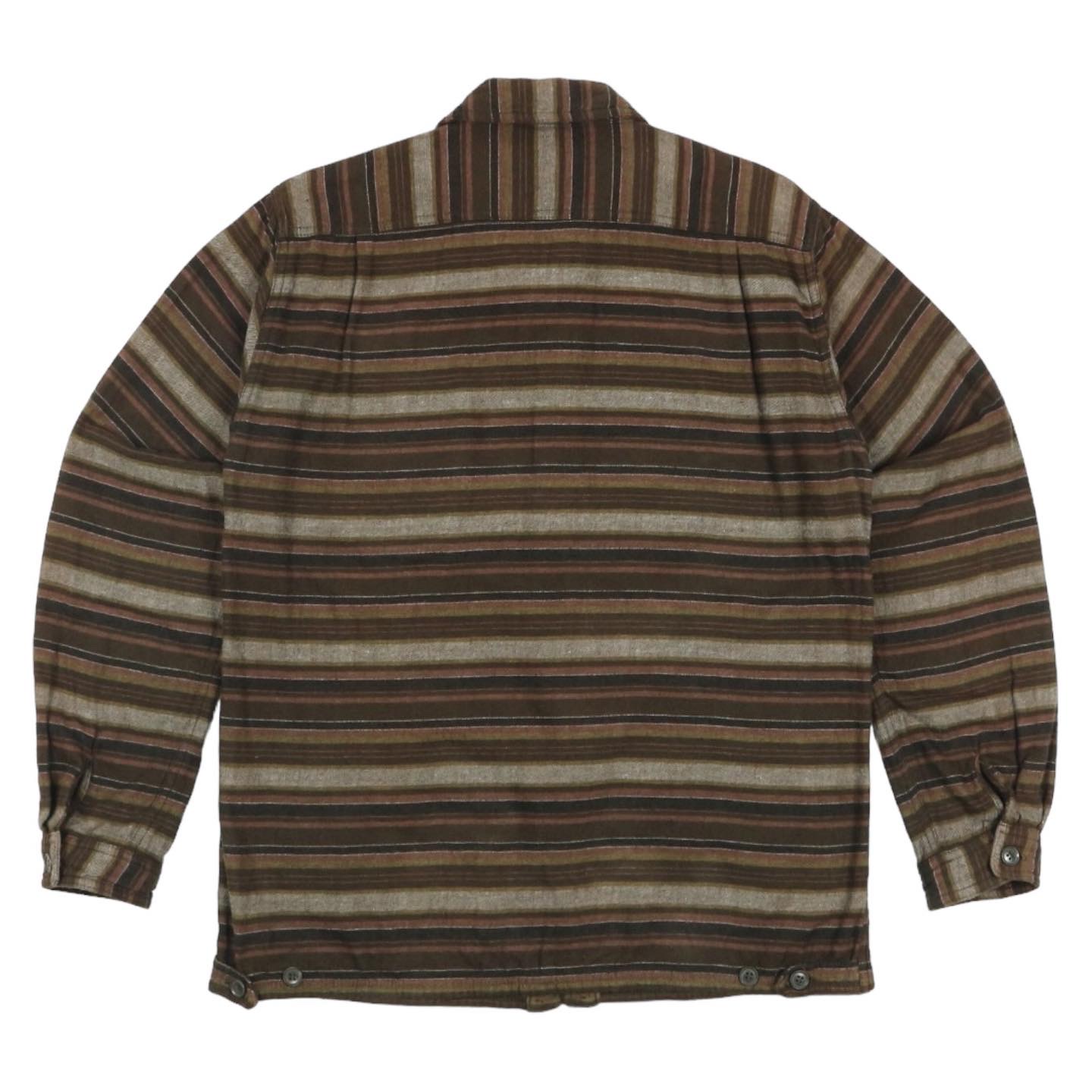 Global Work Heavy Flannel Overshirt Size M