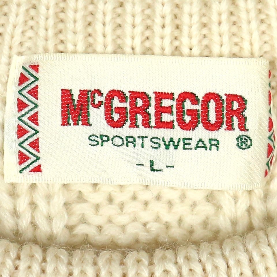 McGregor Wool Sweat Shirt Size L