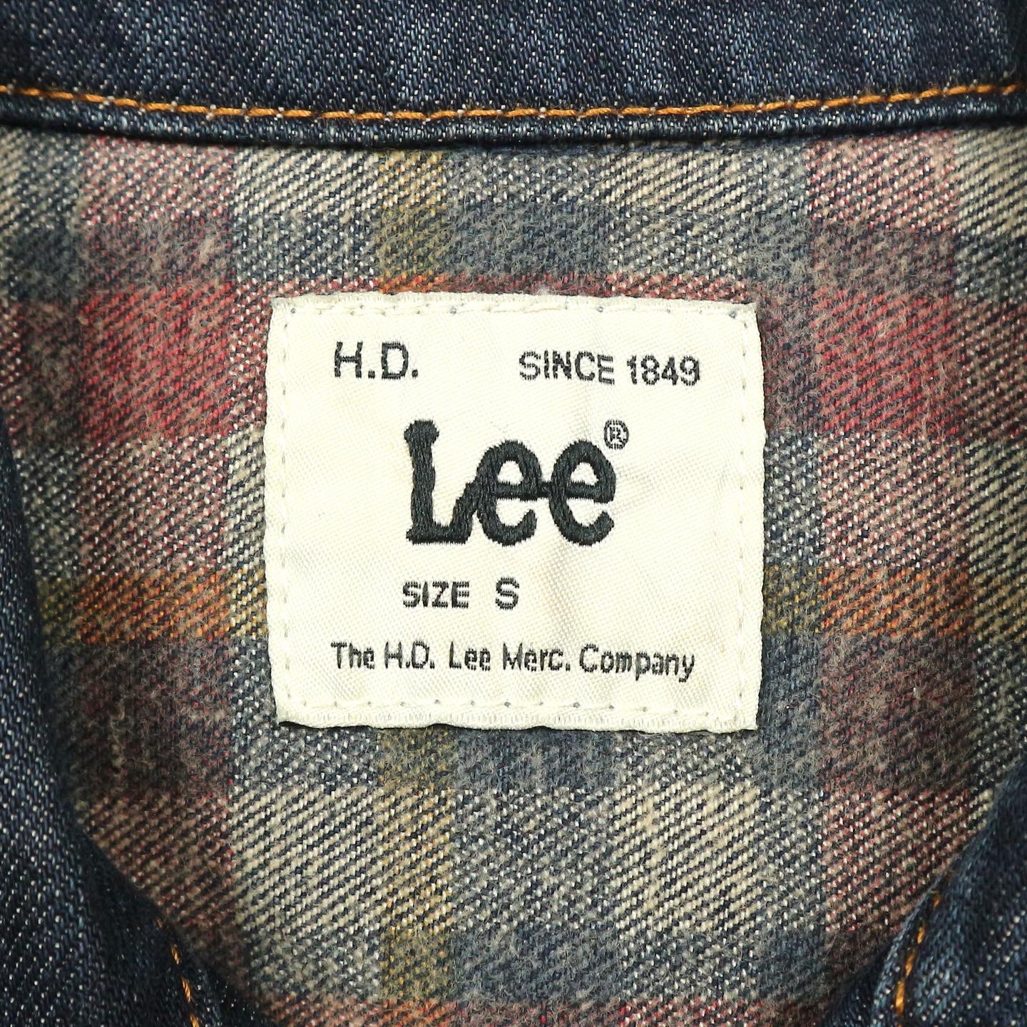 Lee Blanket Lined Denim Jacket Size S