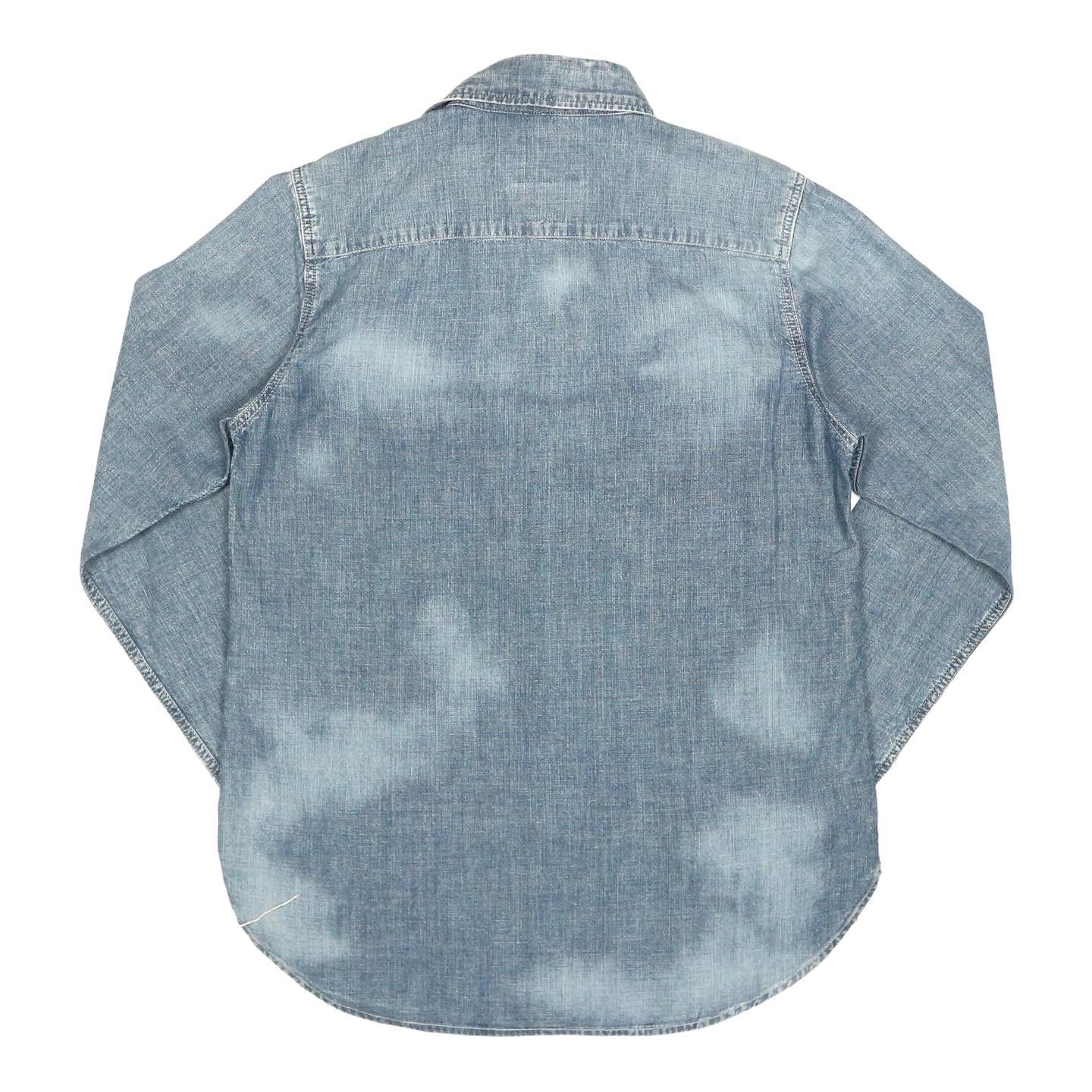 Hysteric Glamour Selvedge Chambray Work Shirt Size S