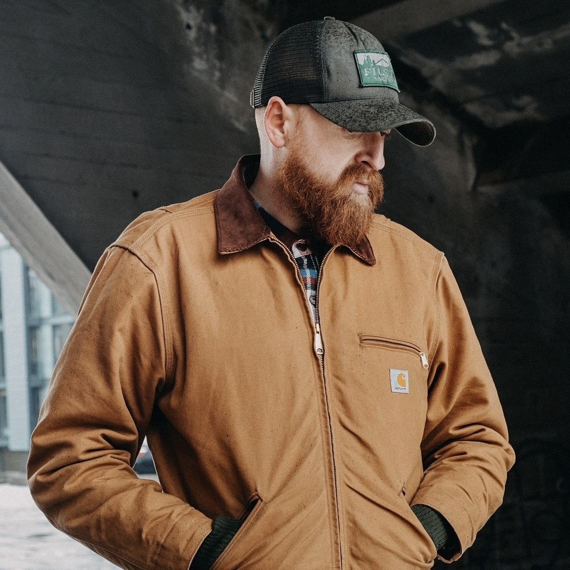 Filson Logger Mesh Cap - Otter Green