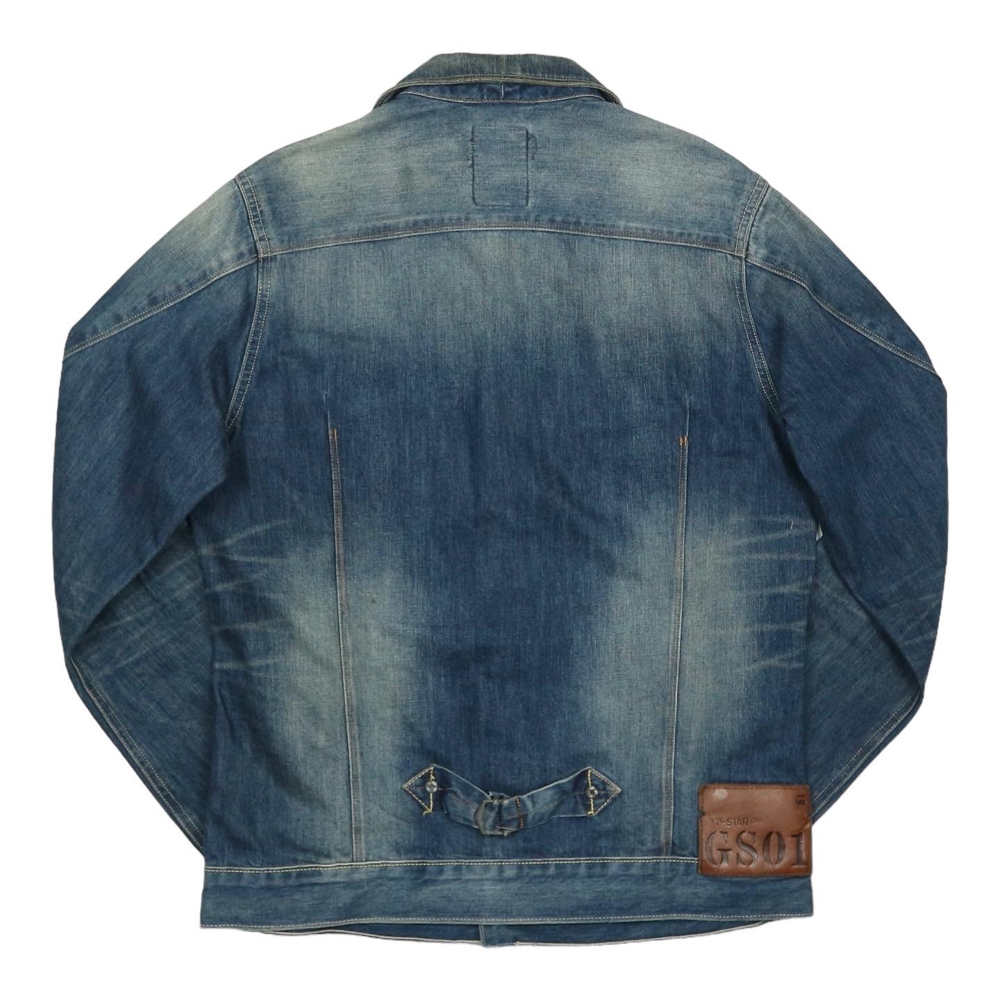 G-Star Raw Trucker Denim Jacket Size M