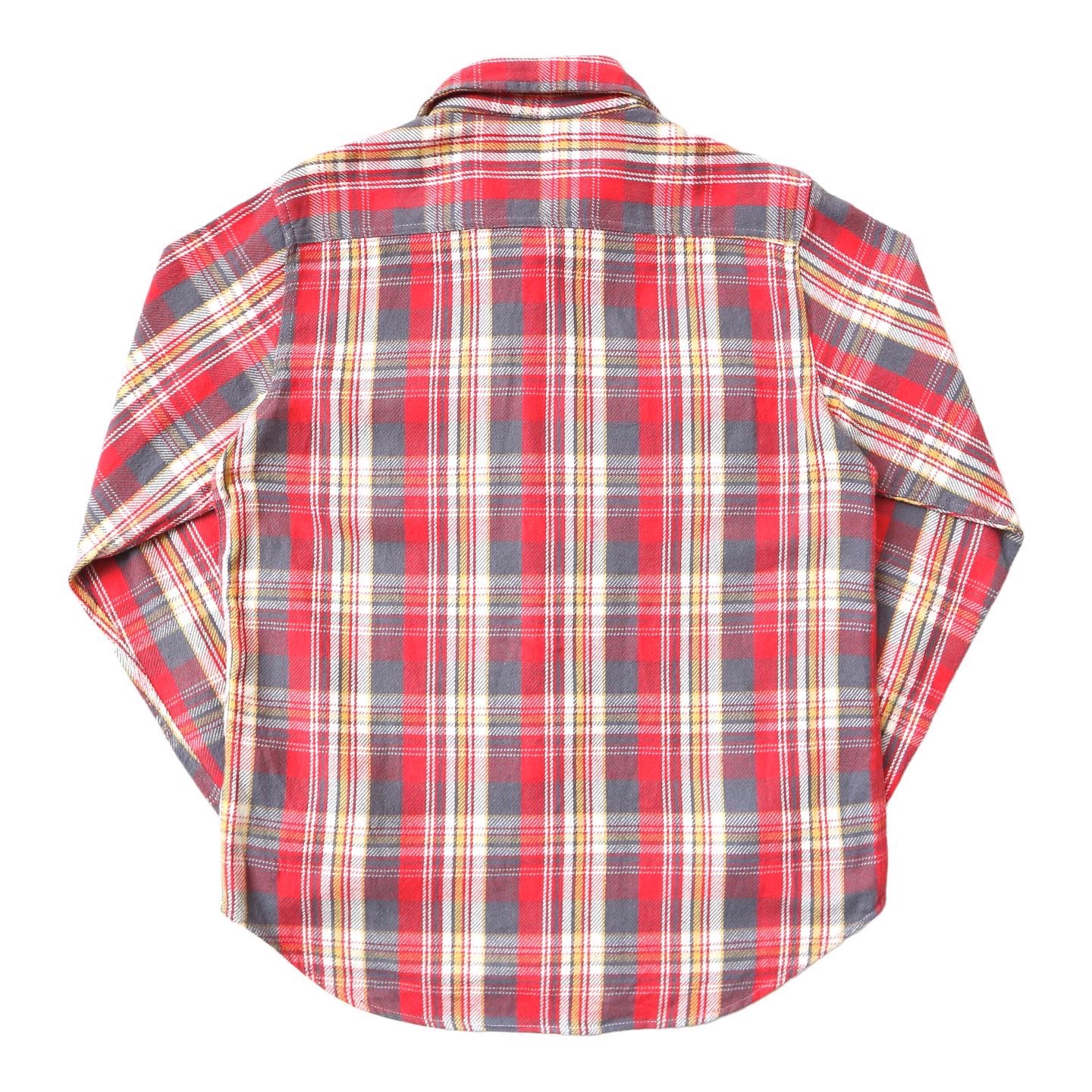 PAPER BAG Heavy Flannel Work Shirt Size M