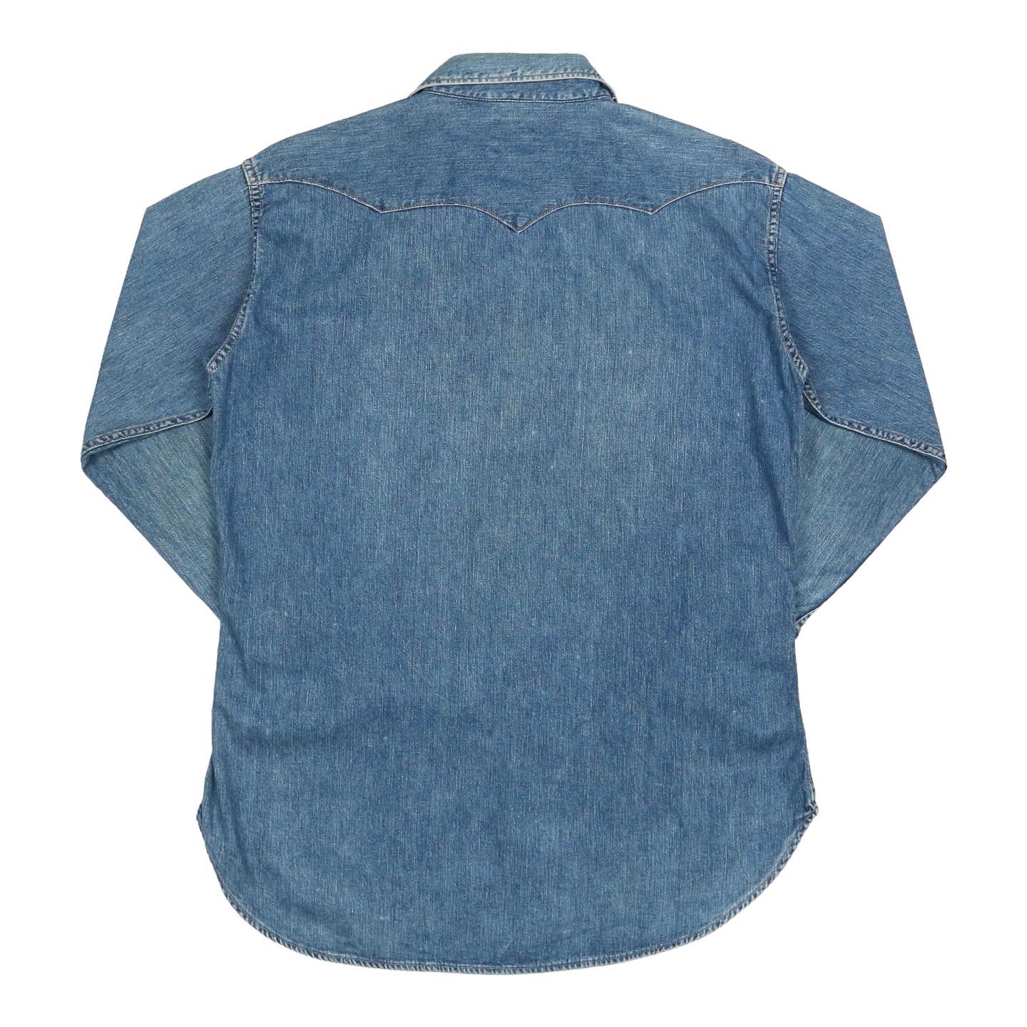 90s Marverick Japan Denim Western Shirt Size M