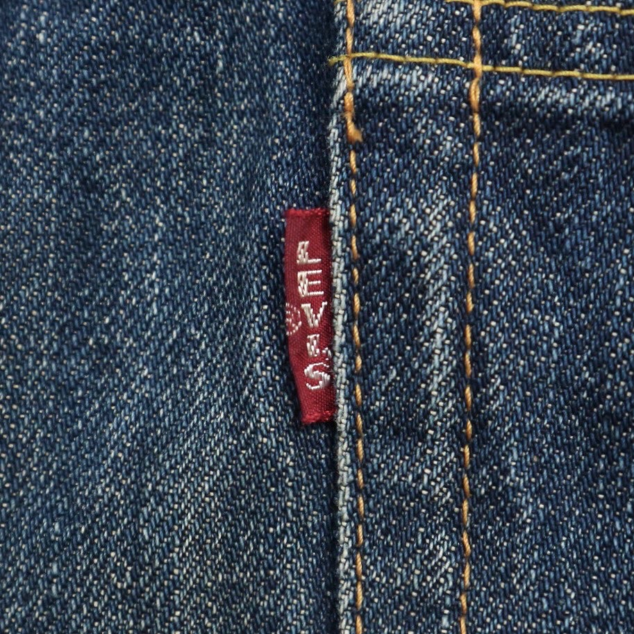 LEVI'S VINTAGE CLOTHING 1966 501 Selvedge Denim Jeans Size 33