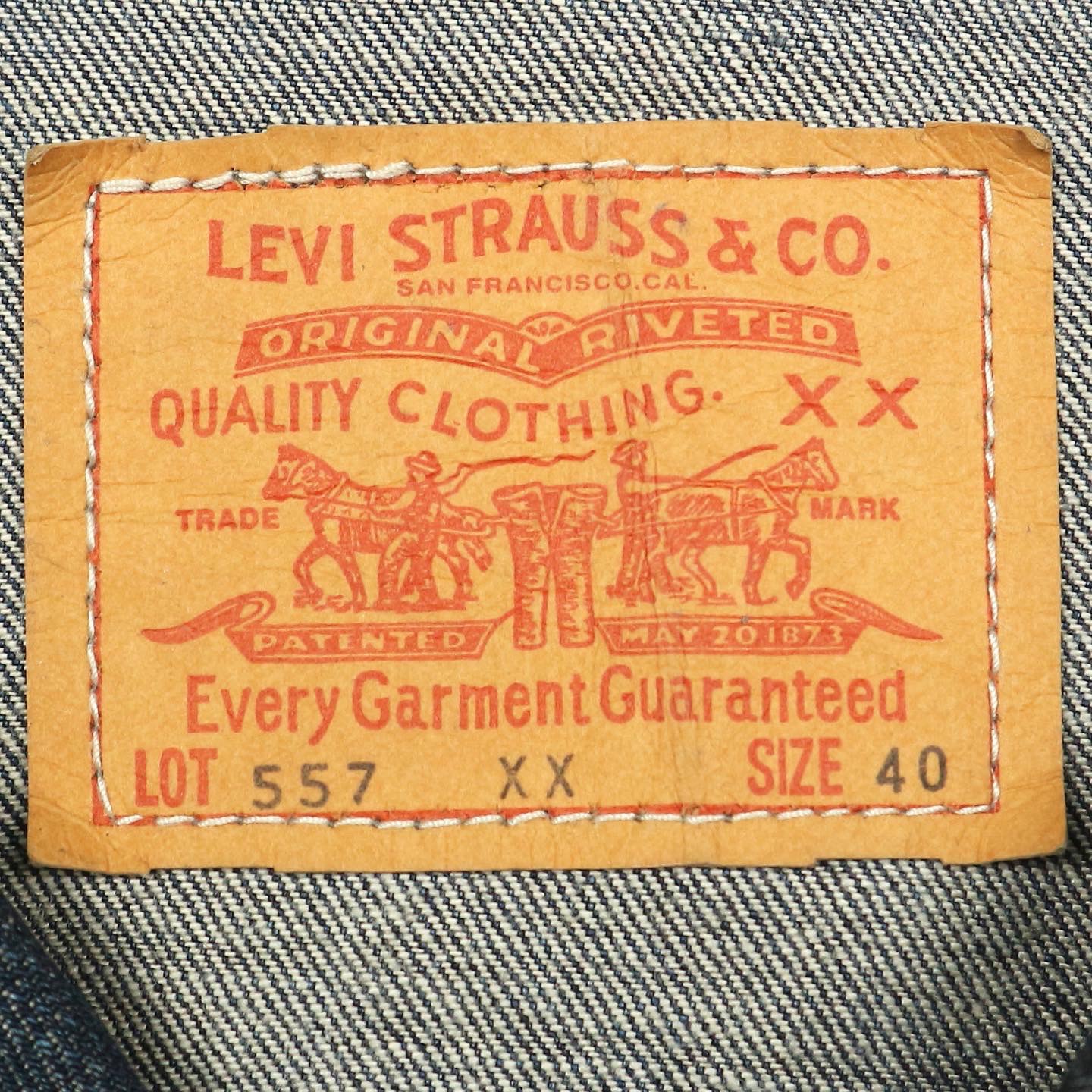 LEVI’S VINTAGE CLOTHING Type III Denim Jacket Size M