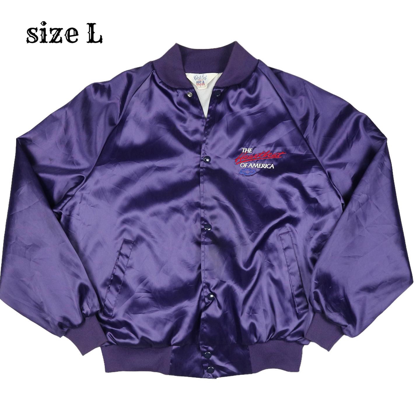 Vintage WestArk USA Chevy Sport Jacket Size L
