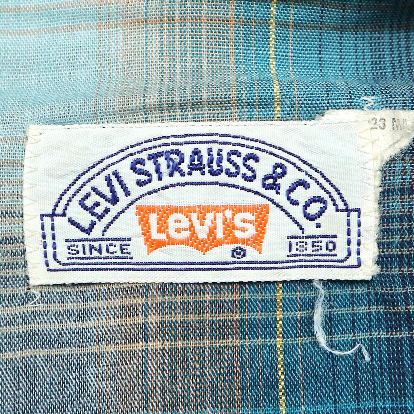 Vintage 70s Levi’s Western Shirt Size S