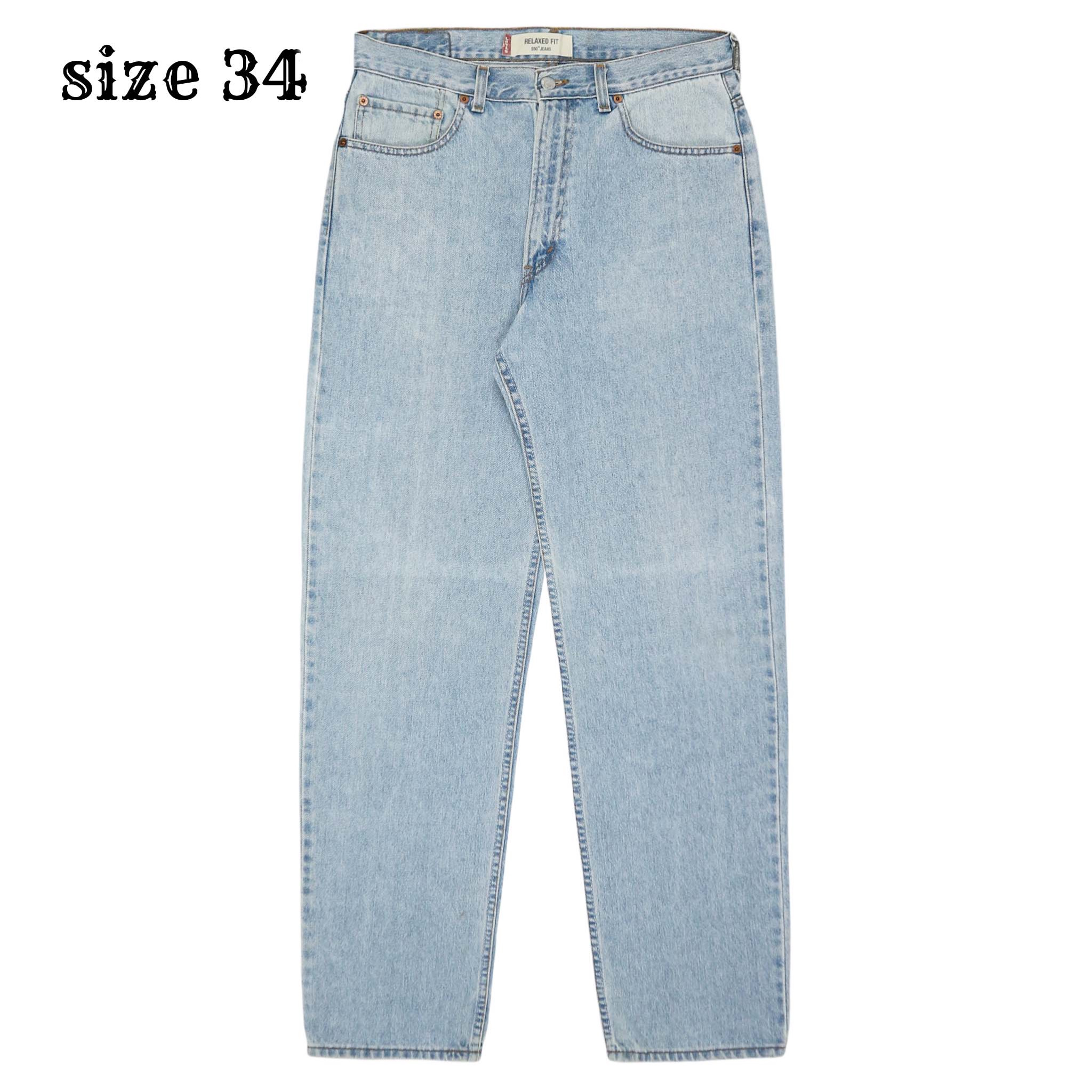 2000s Levi's 550 Denim Jeans Size 34