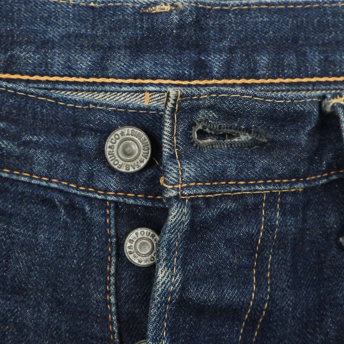 Skull Jeans Japan Selvedge Denim Jeans Size 31