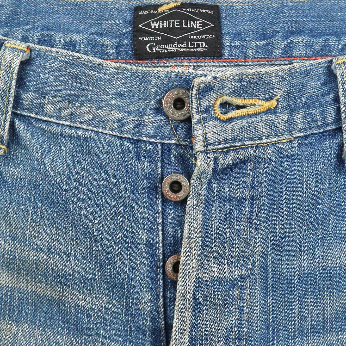 White Line Japan Selvedge Denim Jeans Size 34