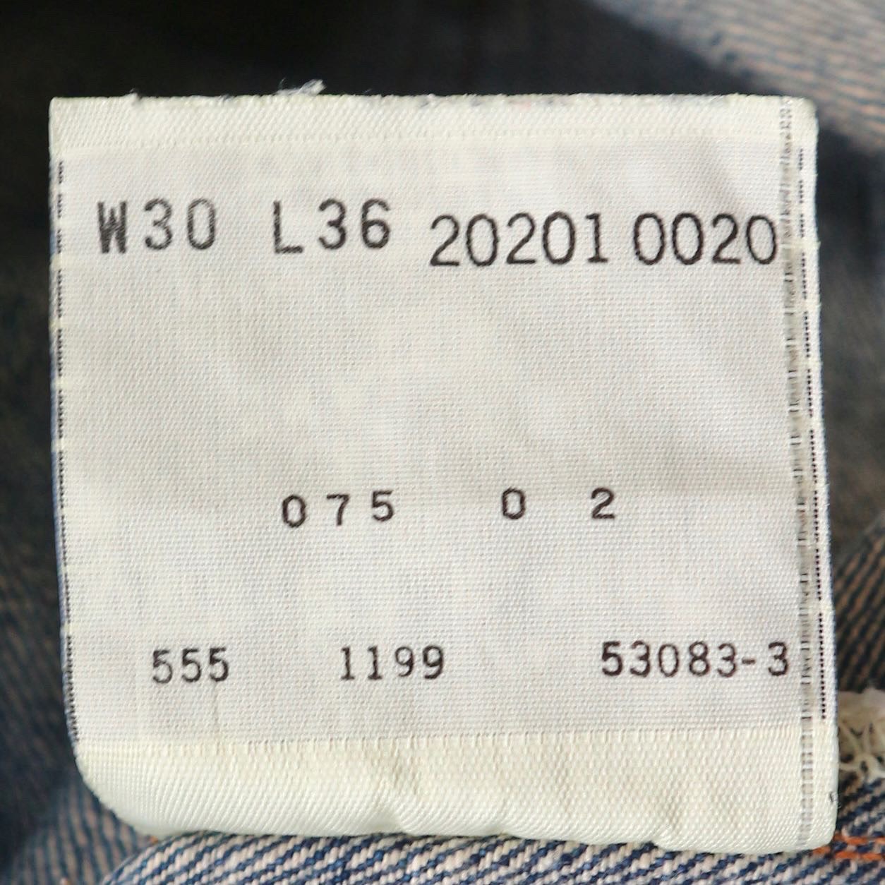 90s Levi's Valencia Made Lot 201 Selvedge Denim Size 28