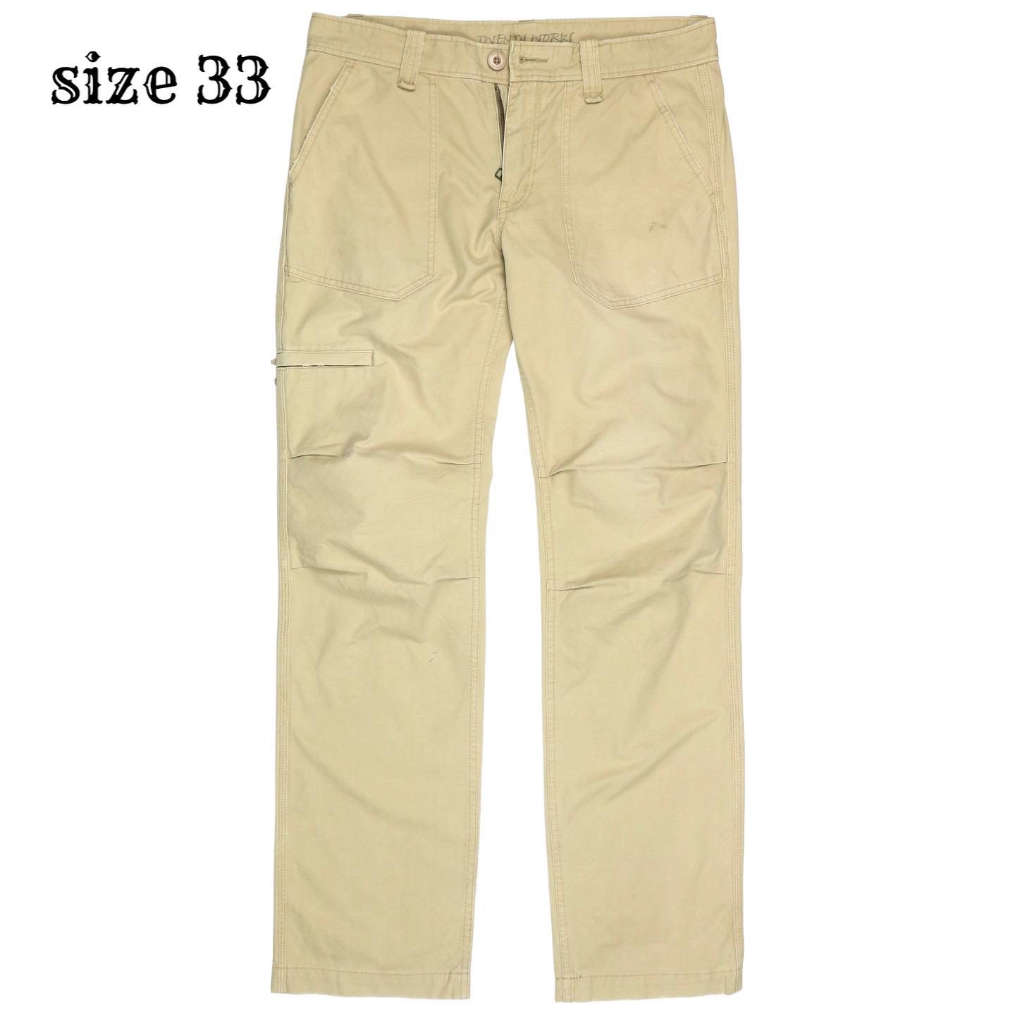 Twenty Works Khaki Pants Size 33