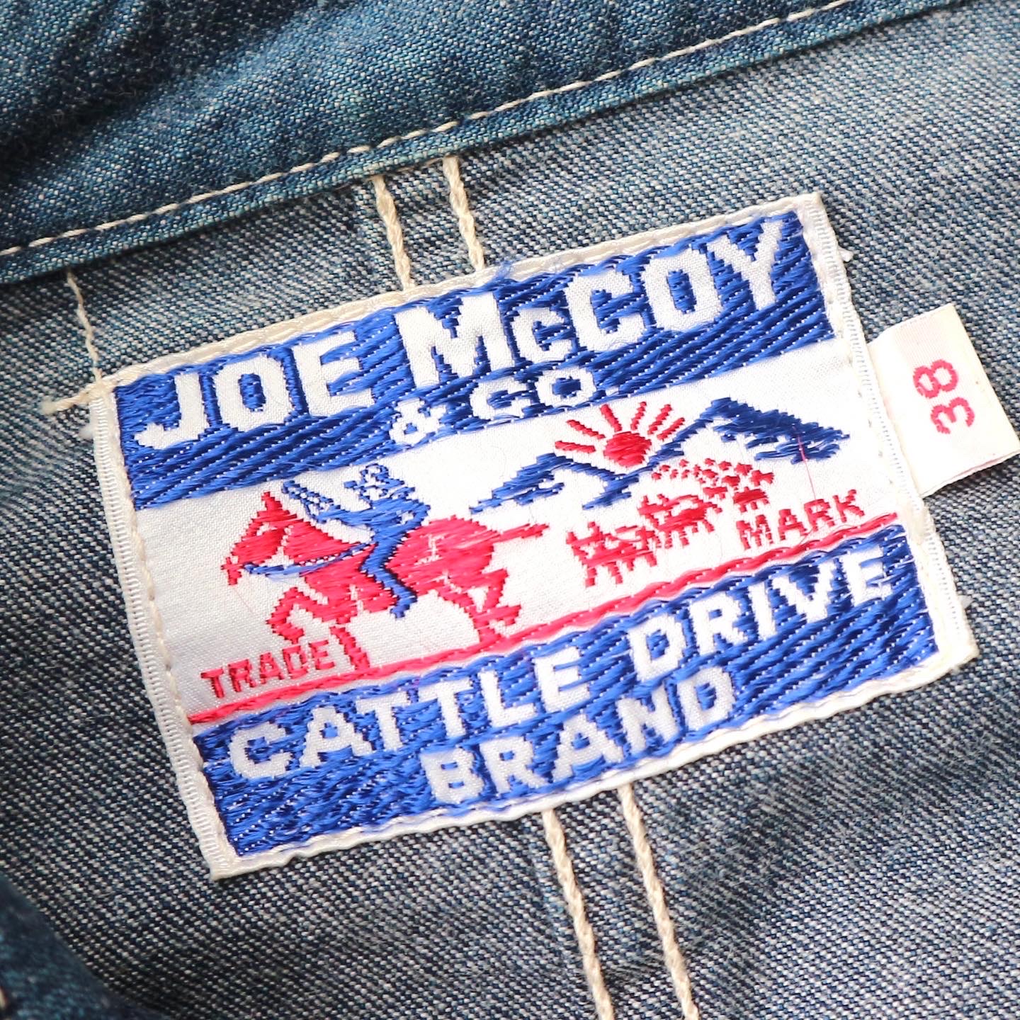 Joe McCoy Denim Chore Jacket Size M