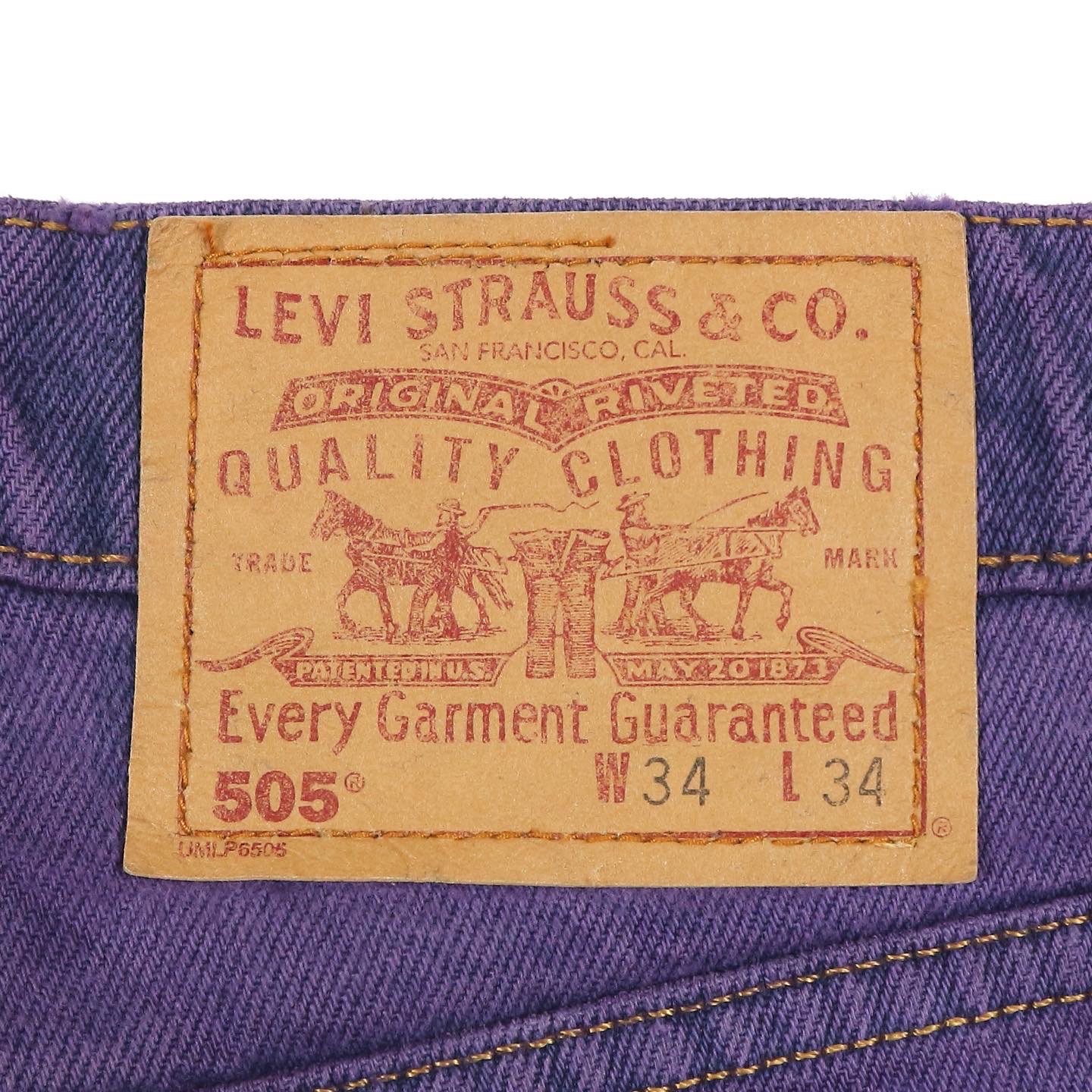 90s Levi’s 505 USA Denim Jeans Size 33