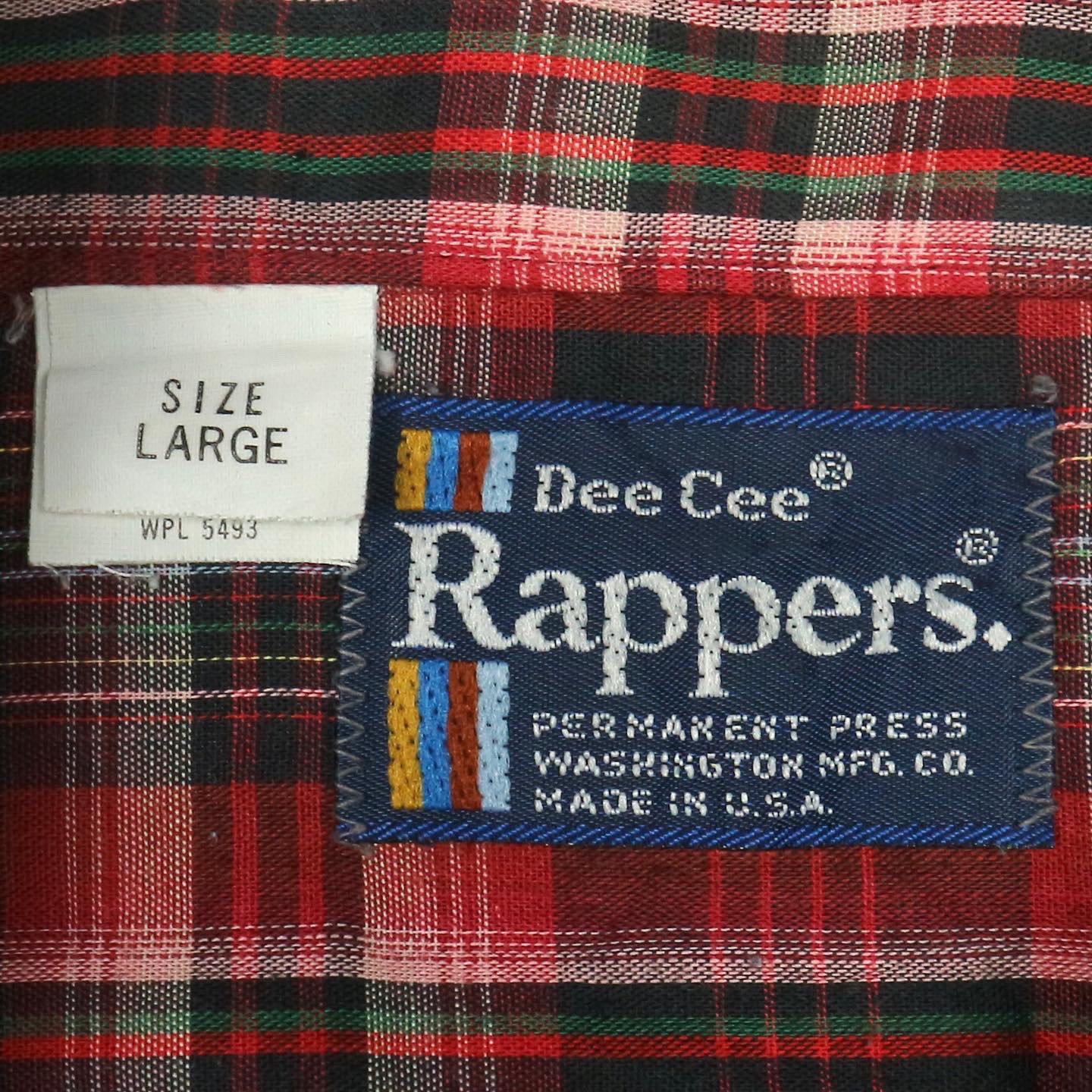 Vintage 80s Dee Cee Western Shirt Size L