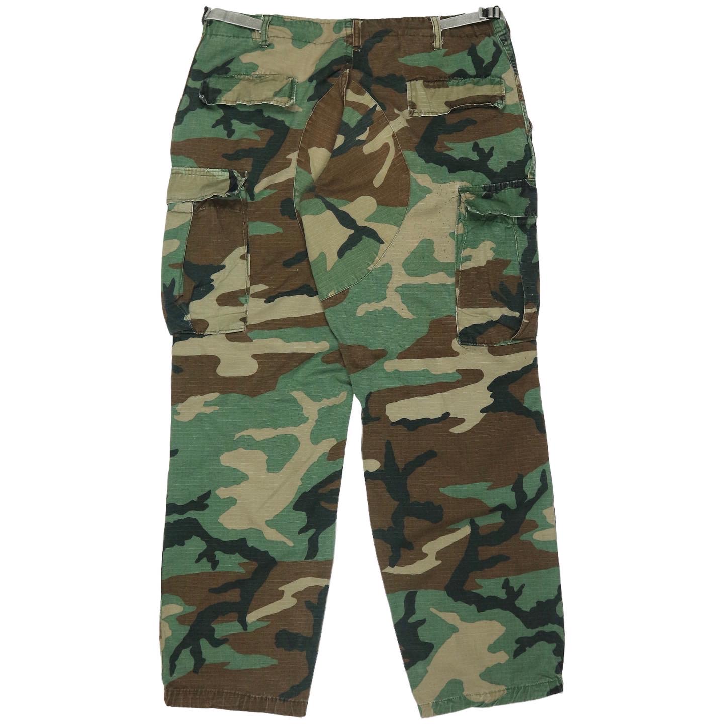 U.S. Army Woodland Camo Combat Trousers Size M