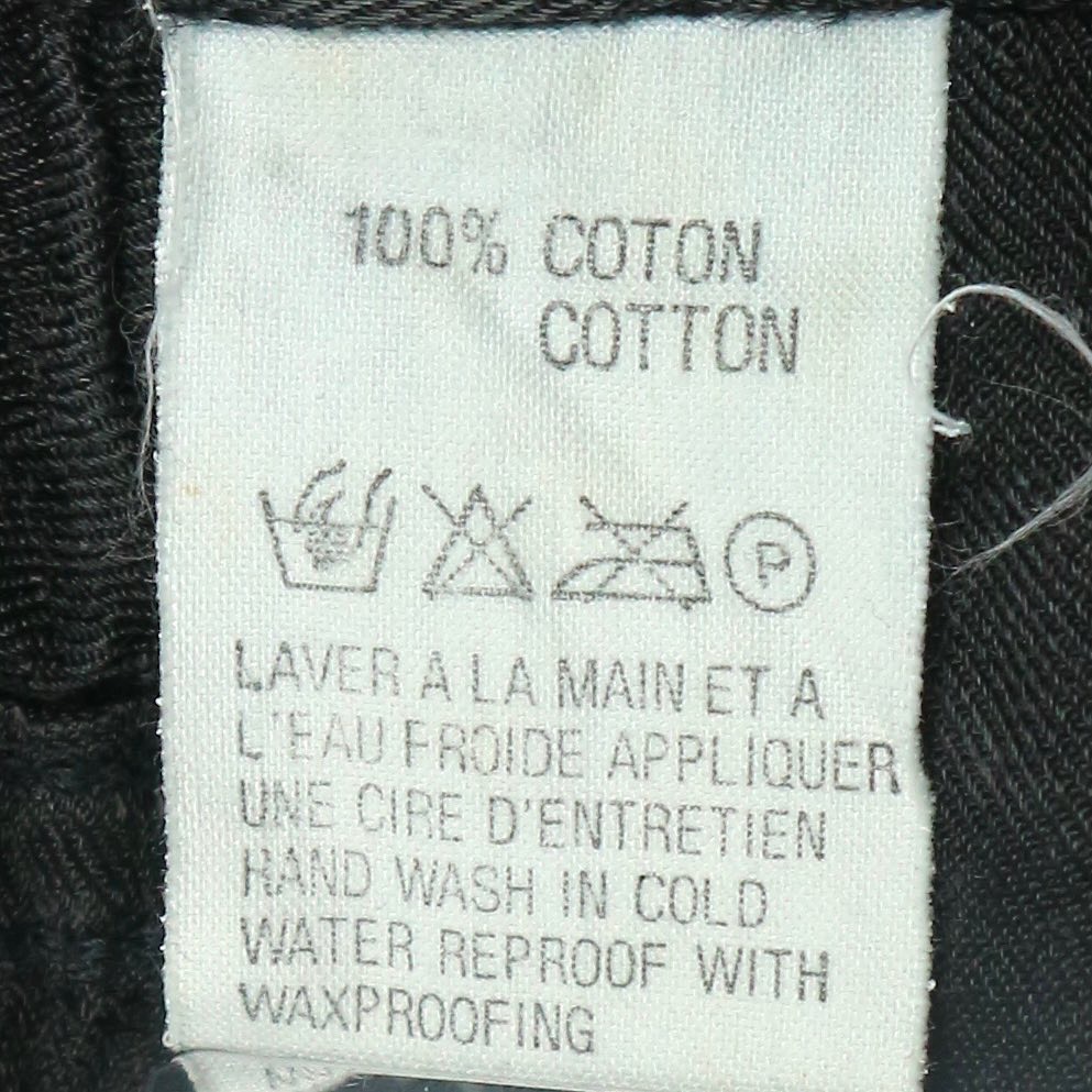 A.P.C. Made in JP Waxed Cotton Pants Size 28