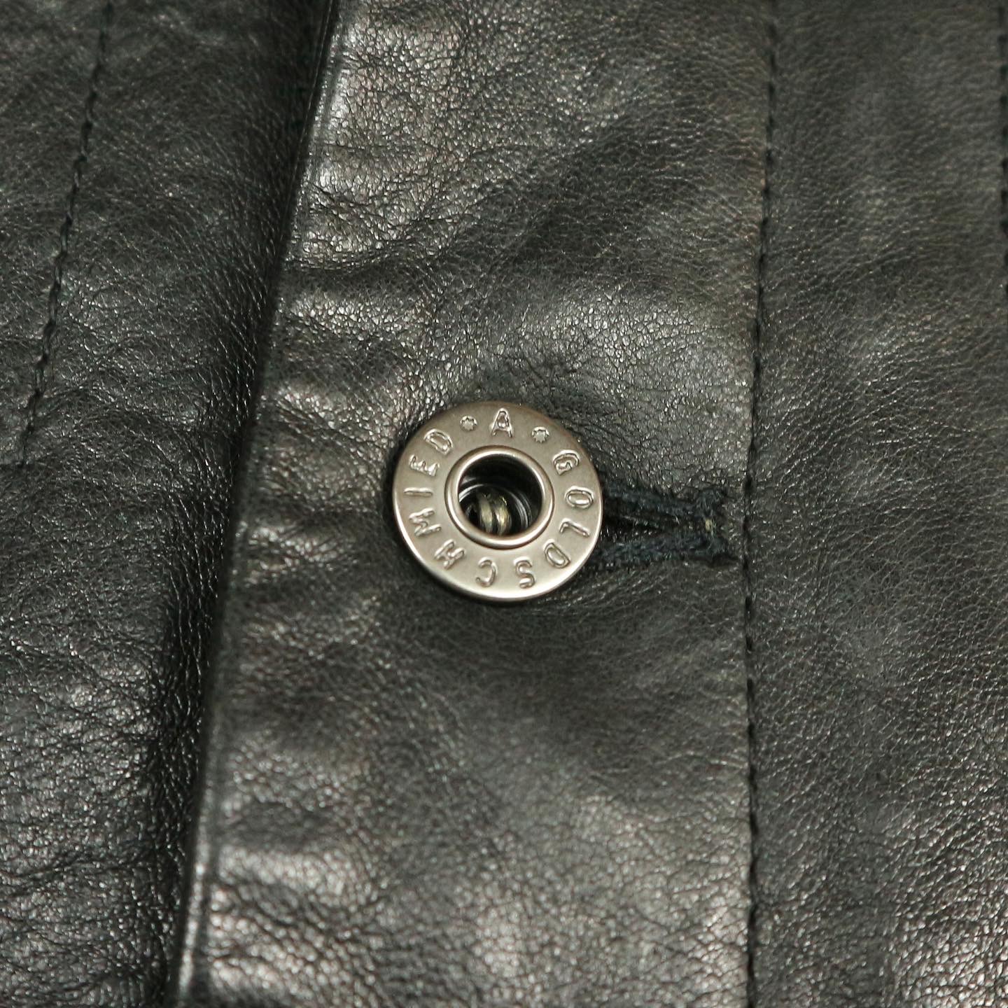 Adriano Goldschmied Leather Jacket Size M