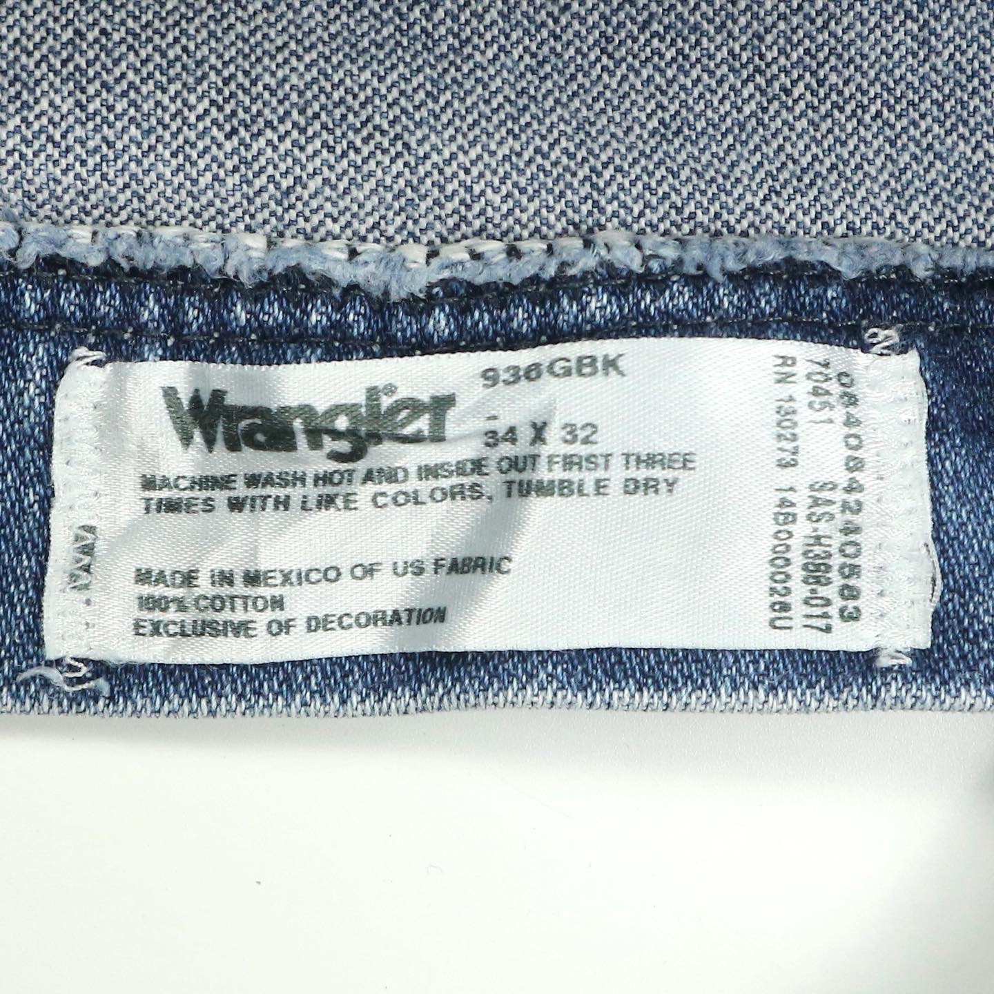 Wrangler Denim Jeans Size 34