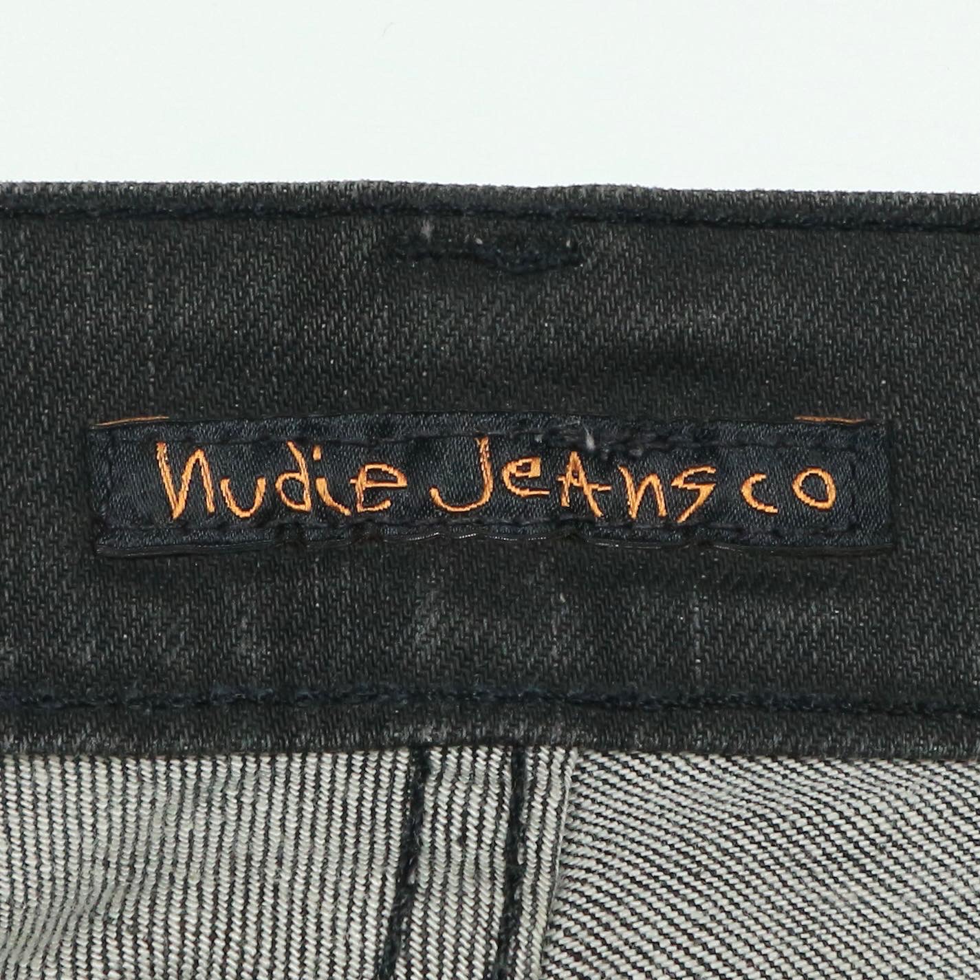 Nudie Jeans Slim Jim Black Size 27