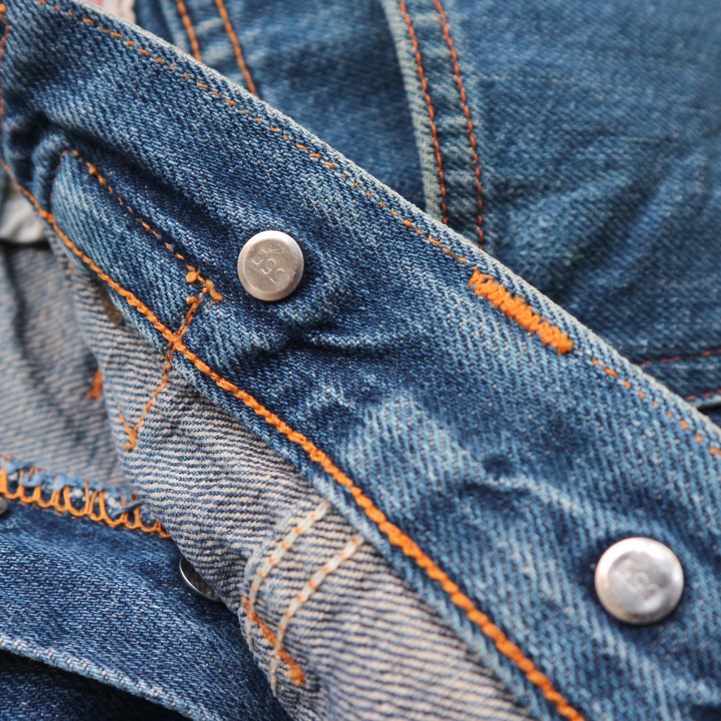 90s Levi's Valencia Made Lot 201 Selvedge Denim Size 28