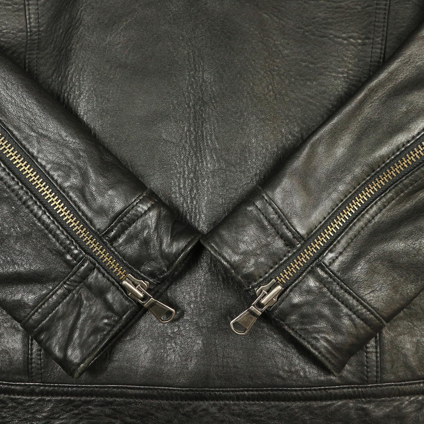 Adriano Goldschmied Leather Jacket Size M