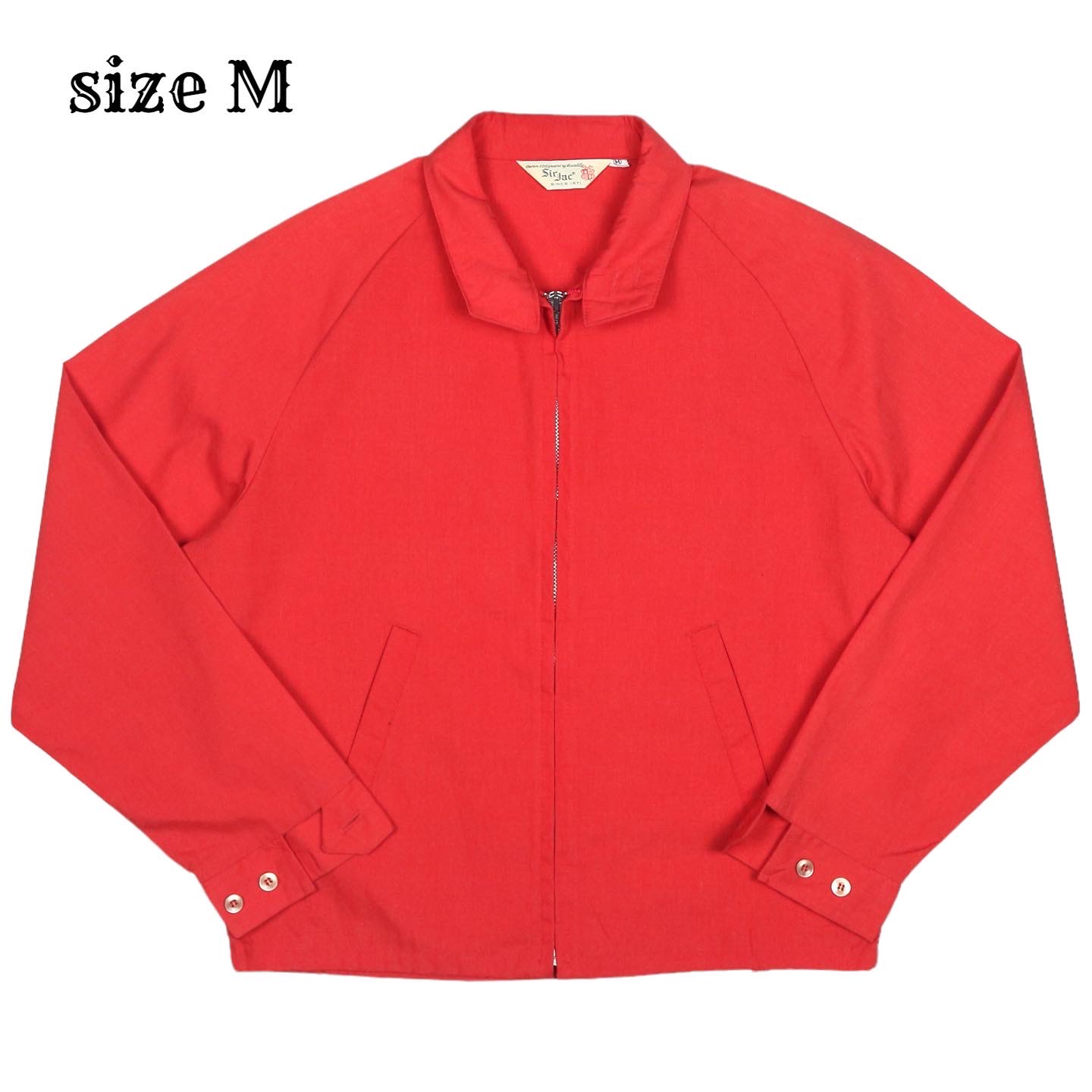 Vintage 70s Sir Jac Alfa Romeo Sport Jacket Size M