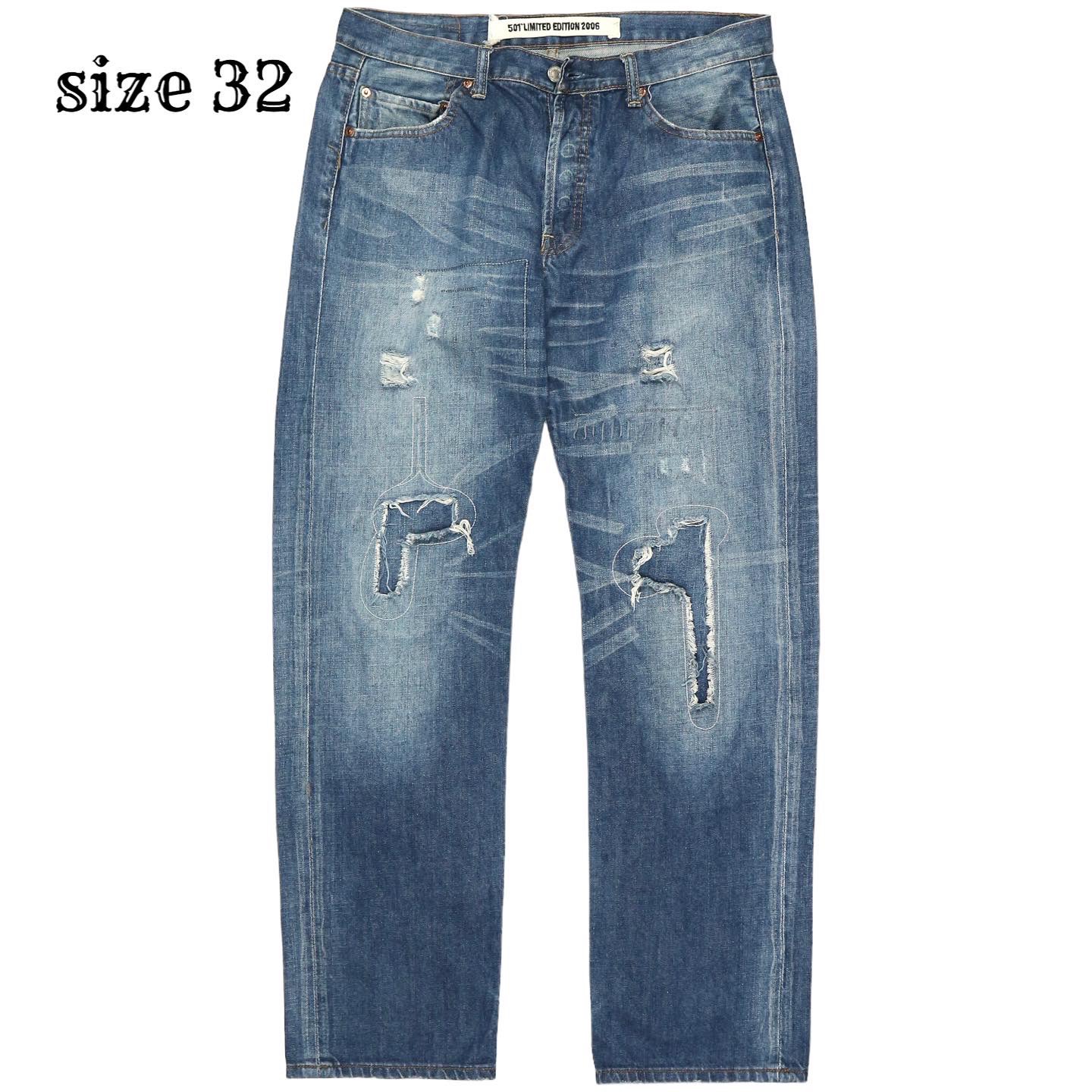 Levi’s 501XX Limited Edition 2006 Denim Jeans Size 32