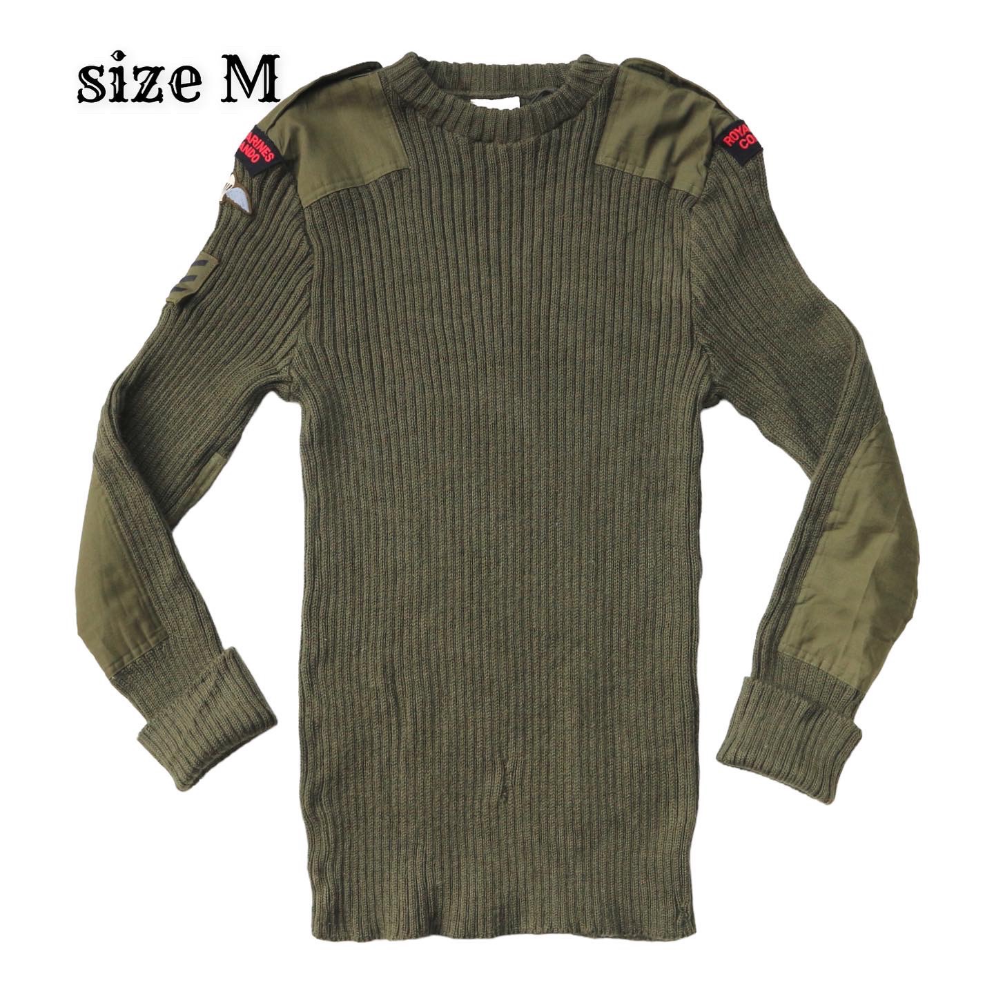 British Army Wool Combat Sweater Size M