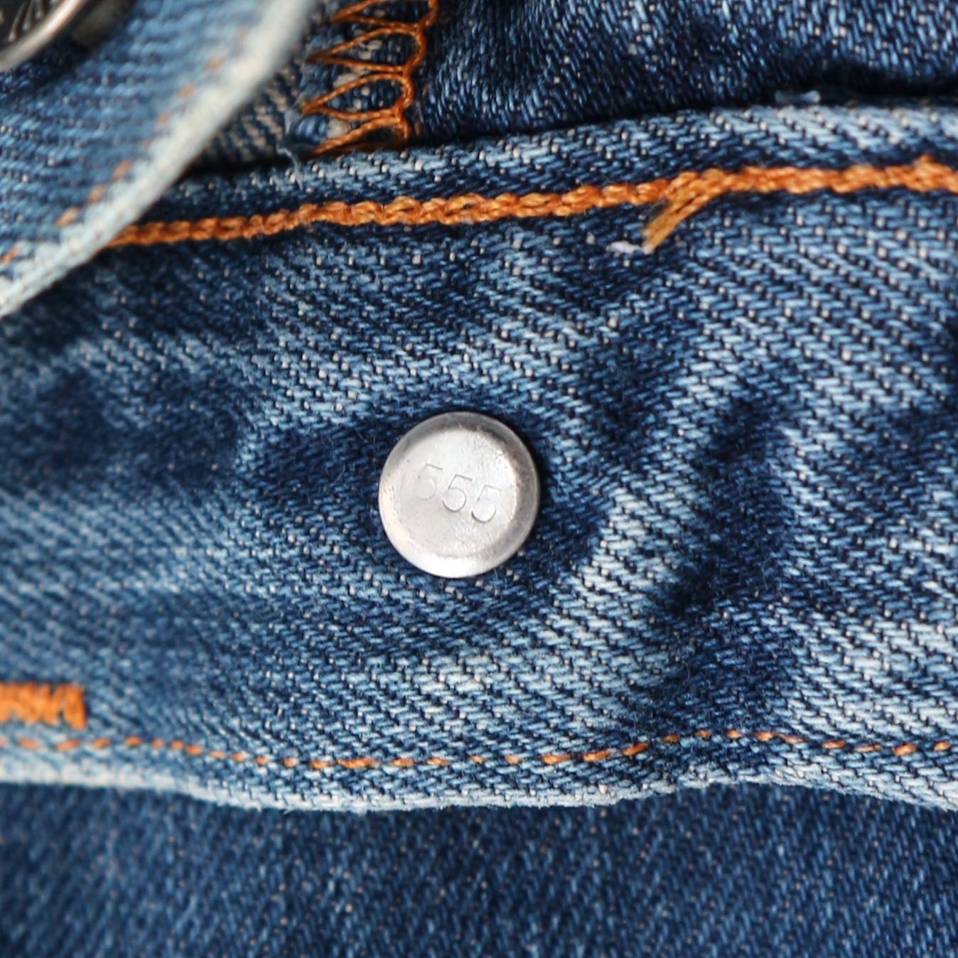 90s Levi's Valencia Made Lot 201 Selvedge Denim Size 28