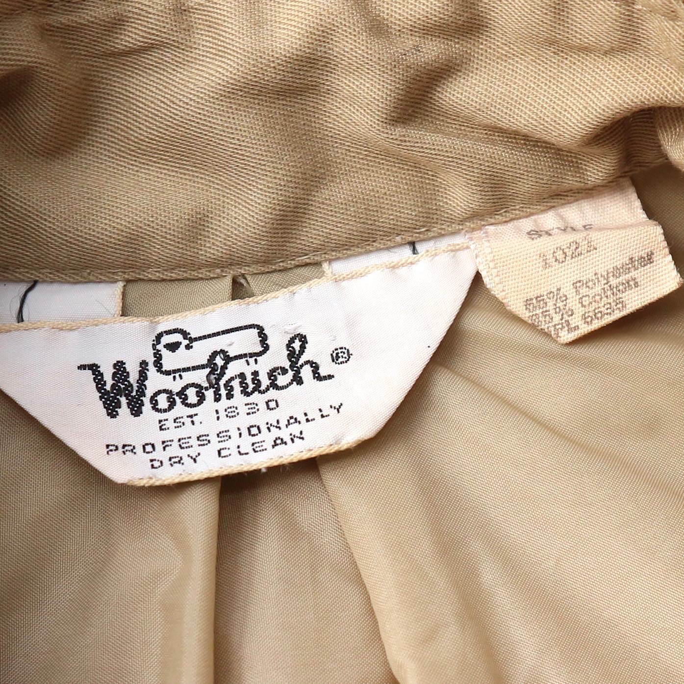 Vintage 60-70s Woolrich Hunting Field Jacket Size L