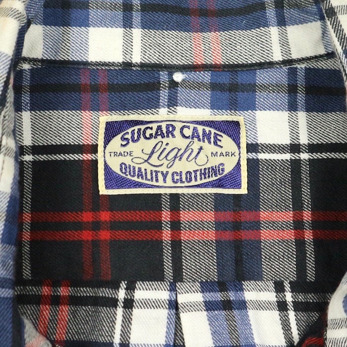 Sugar Cane Button Down Work Shirt Size S