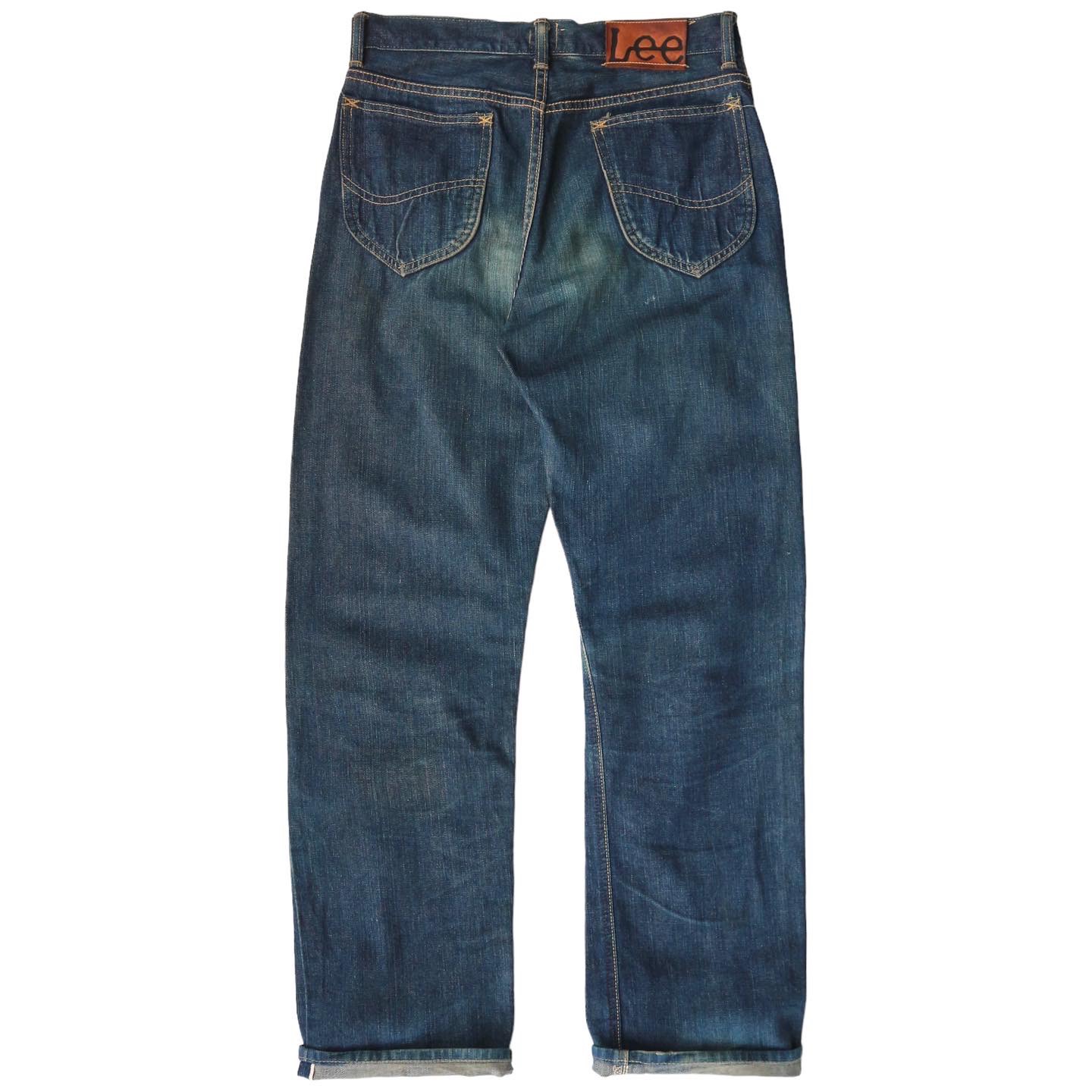 Lee Selvedge Denim Jeans Size 28