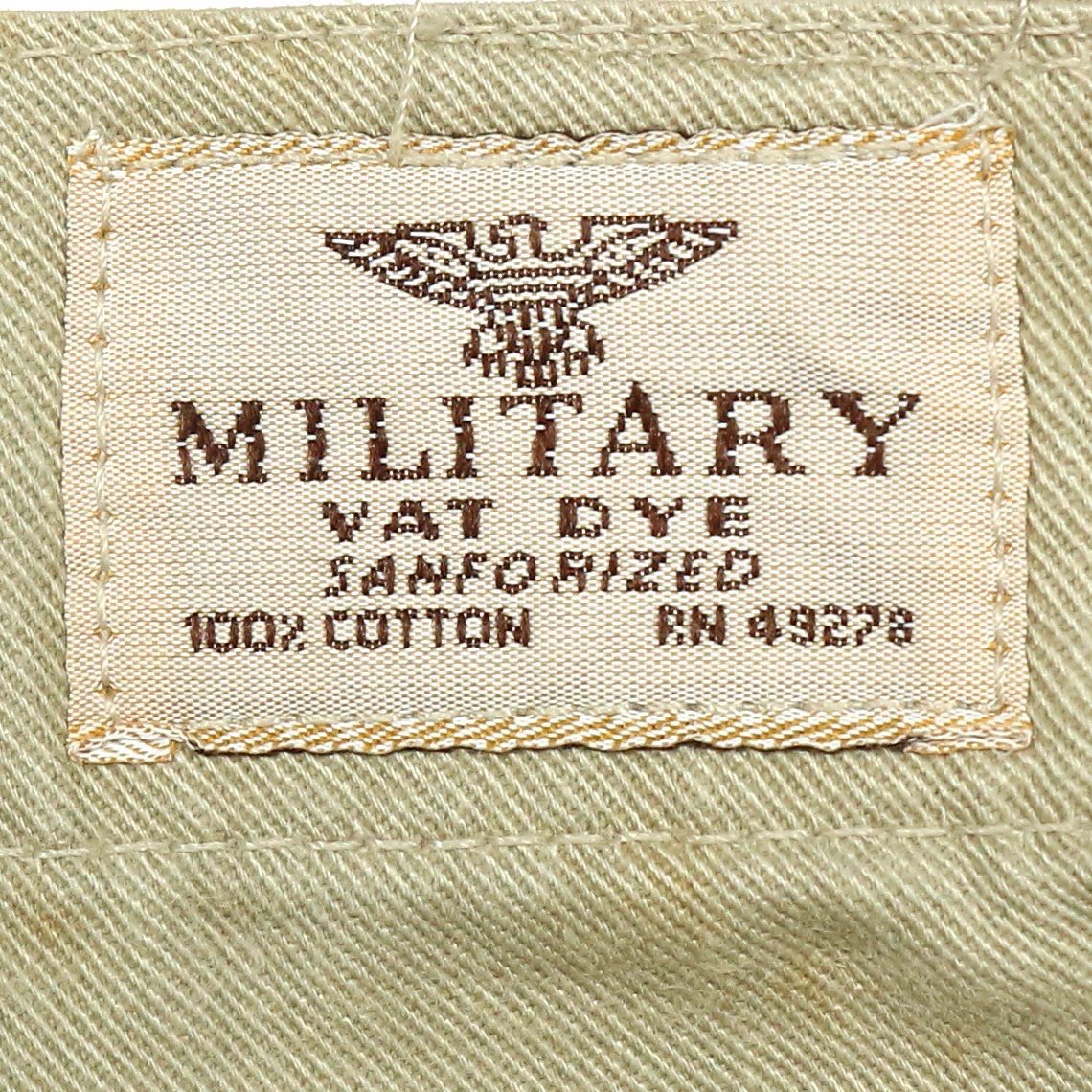 Vintage Gung Ho USA Officer Khaki Trousers Size 28